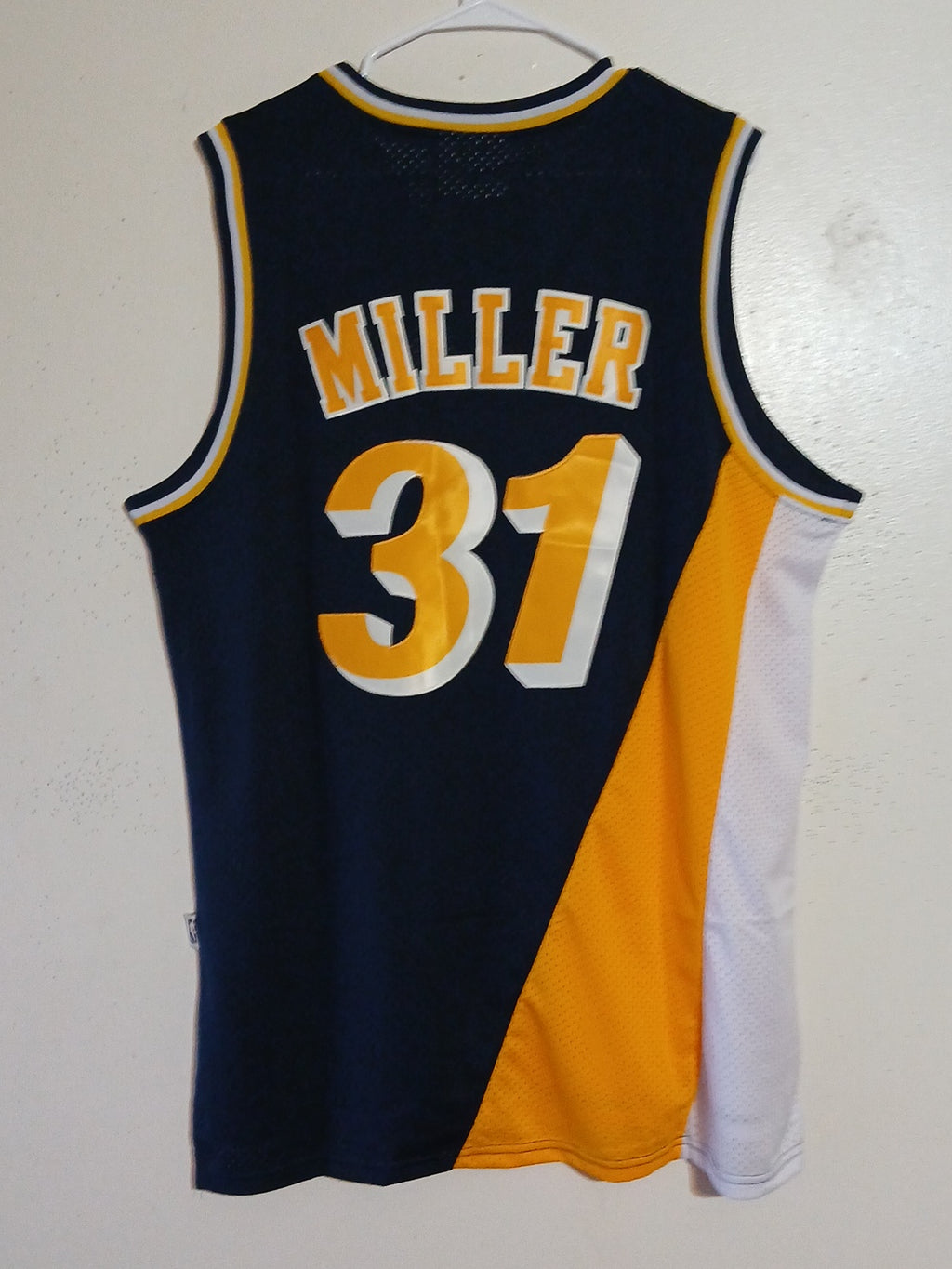 Adidas Hardwood Classics Indiana Pacers Reggie Miller Jersey Size XL