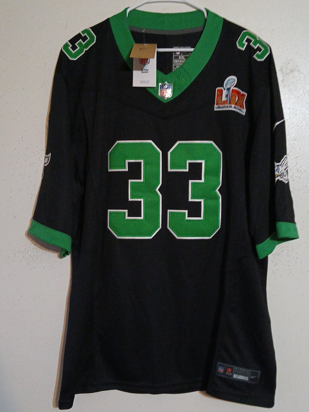 Nike Philadelphia Eagles Cooper DeJean Super Bowl Jersey Size XXL