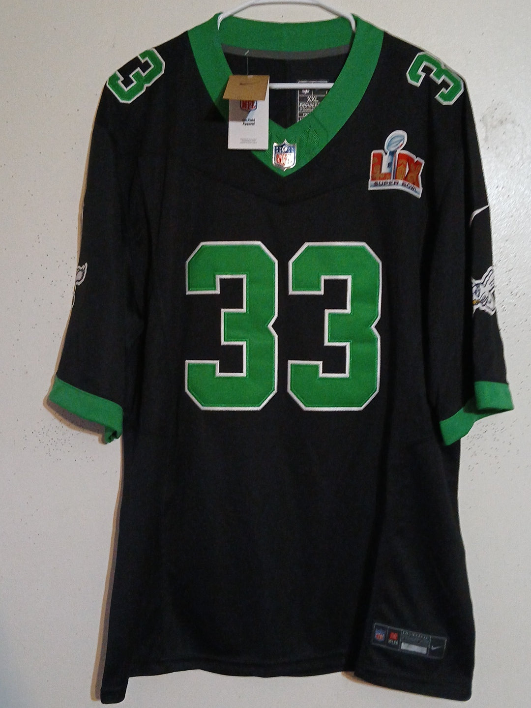 Nike Philadelphia Eagles Cooper DeJean Super Bowl Jersey Size XXL