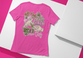 Woman's T Shirt Pretty Girls Can Roll