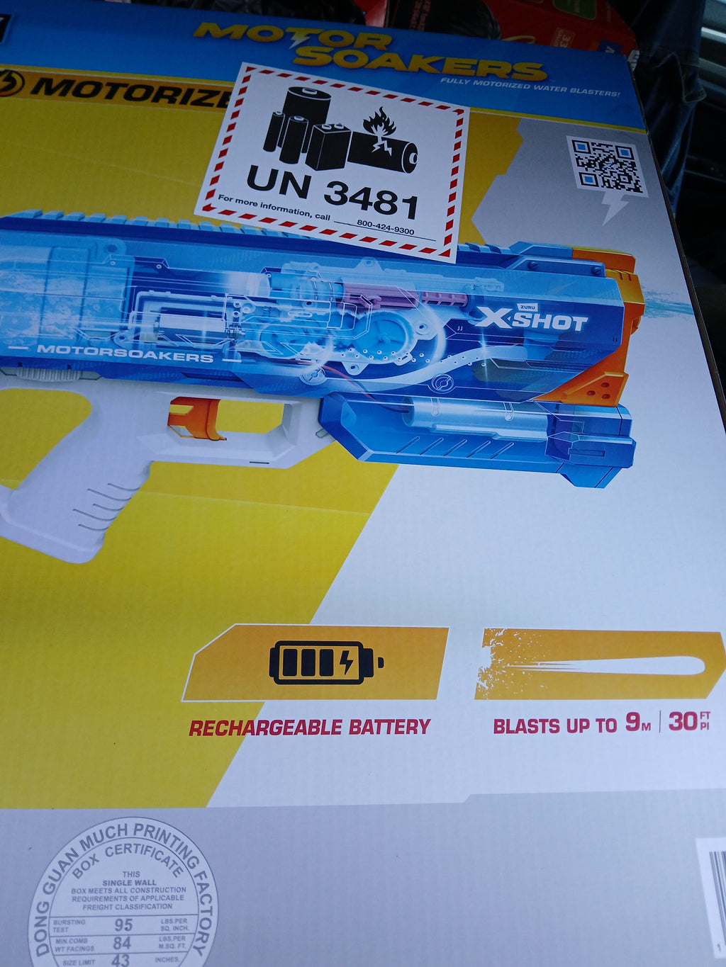 ZURU X Shot motorized motor Soaker fully motorized water gun 2 Pack