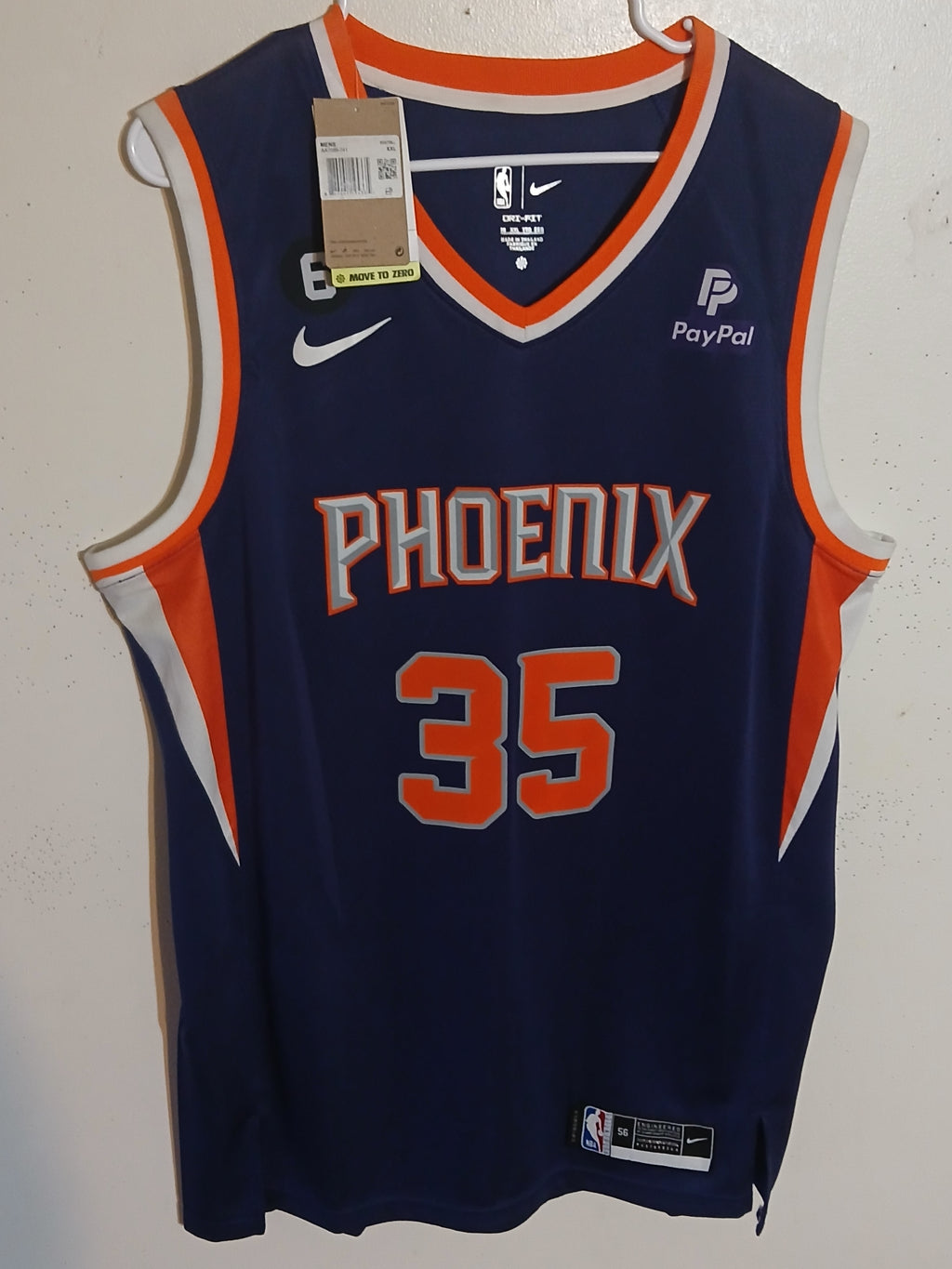 Nike Kevin Durant Phoenix Suns Swing Man jersey size XXL