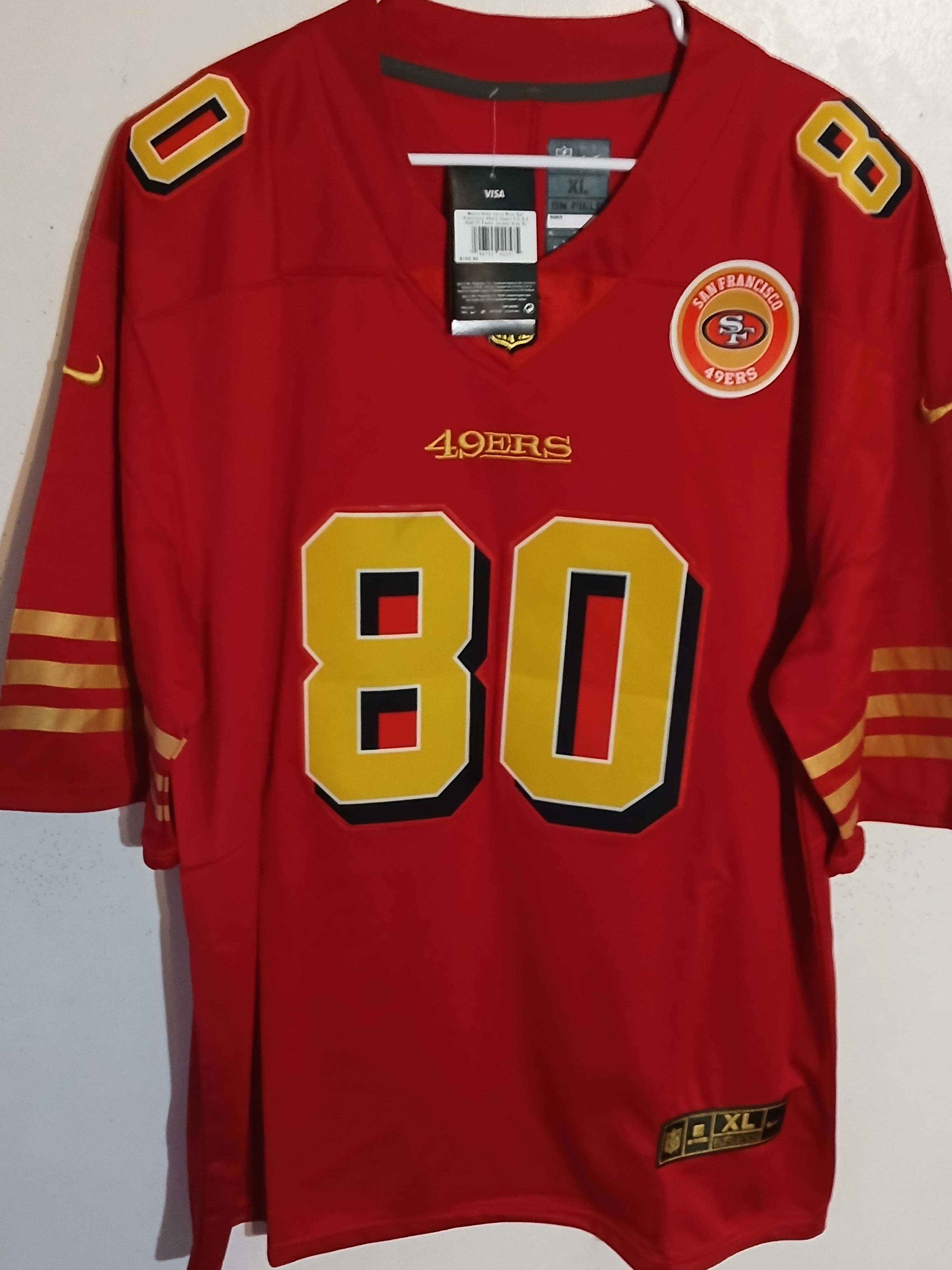 Nike San Francisco 49ers Jerry Rice Legends Jersey size XL