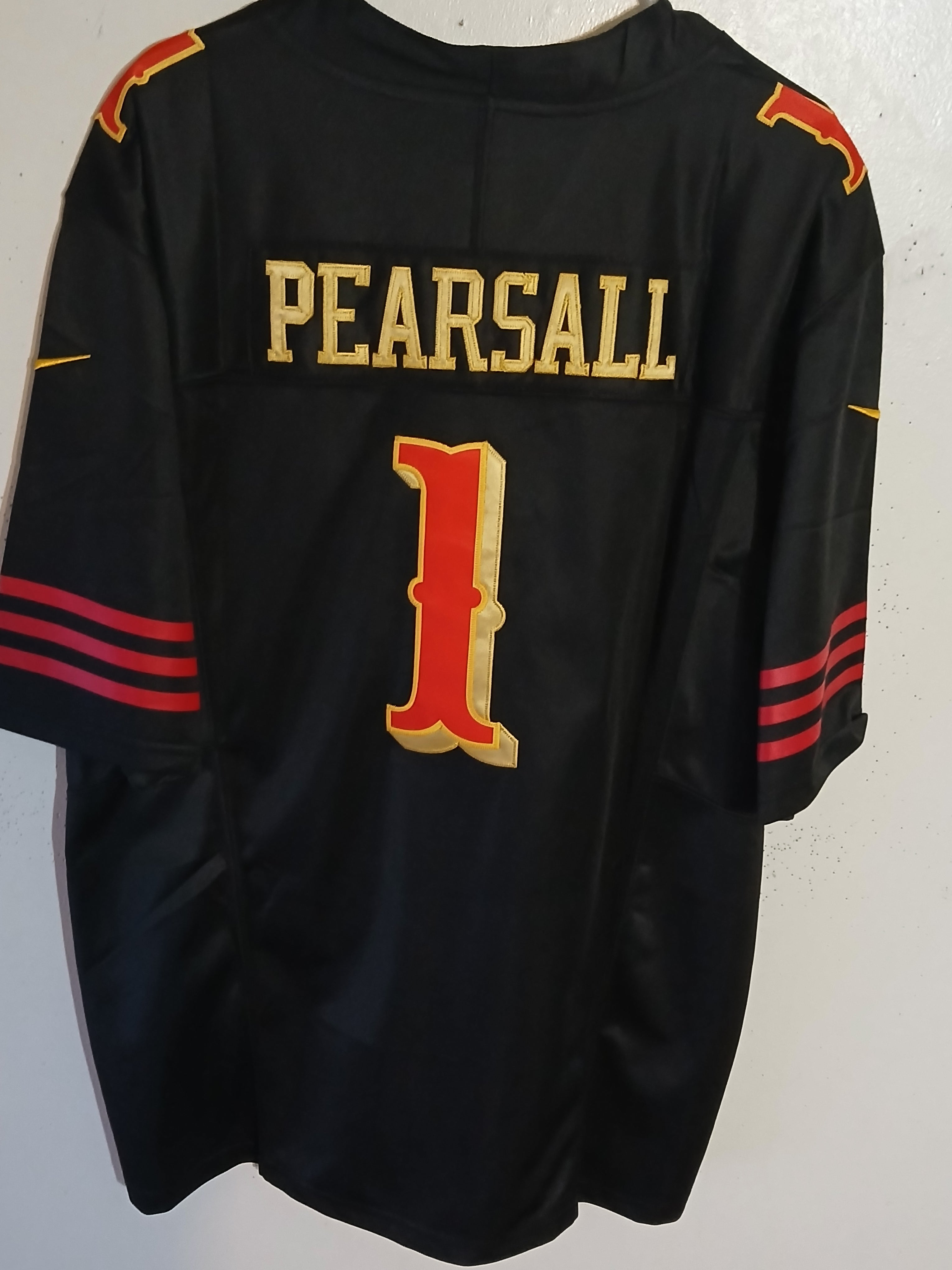 Nike San Francisco 49ers Ricky Pearsall 2025 Rivals jerseys size XL