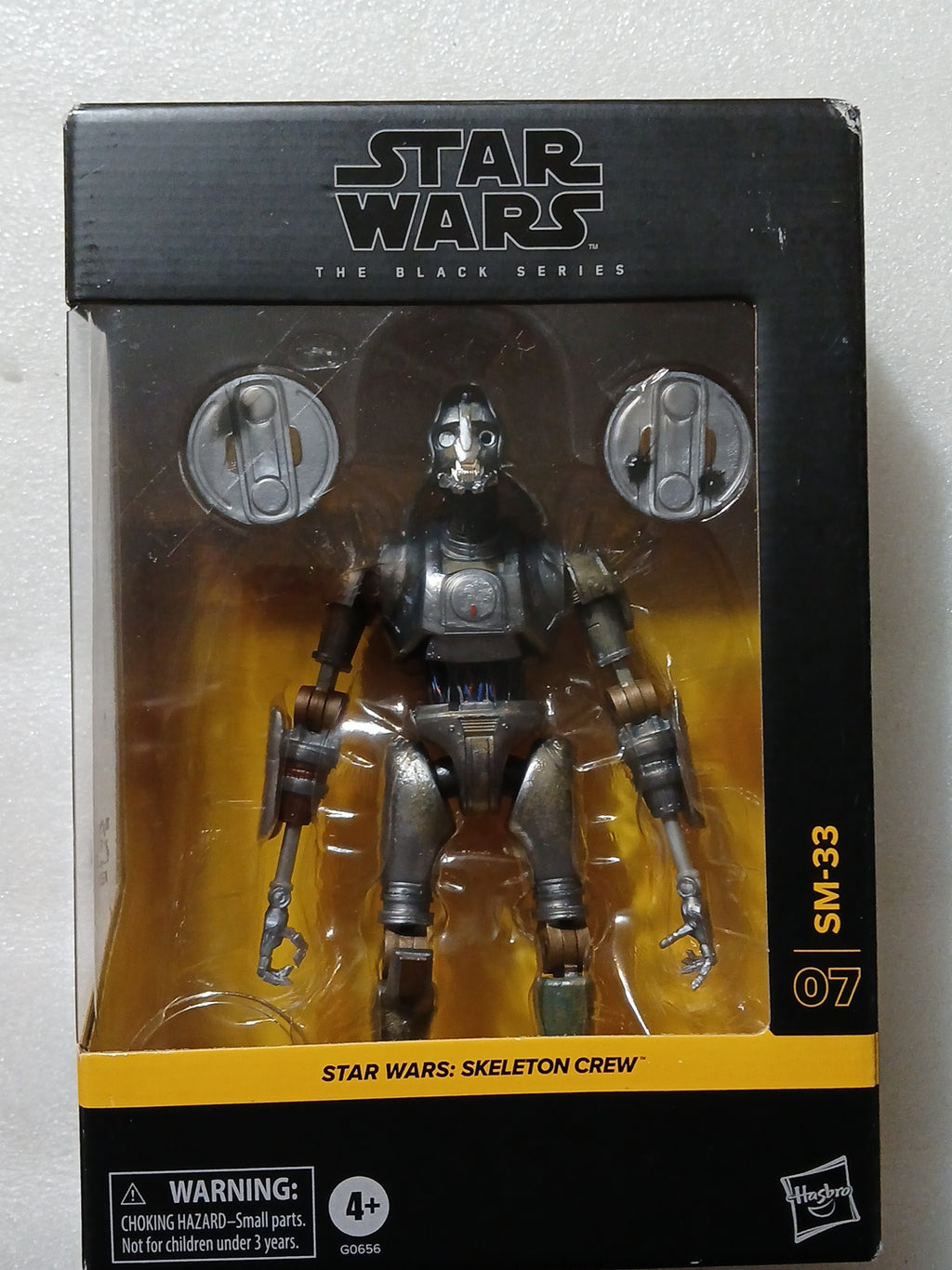 Star Wars the Black Series Star Wars Skeleton Crew 07 SM-33 collectible figure