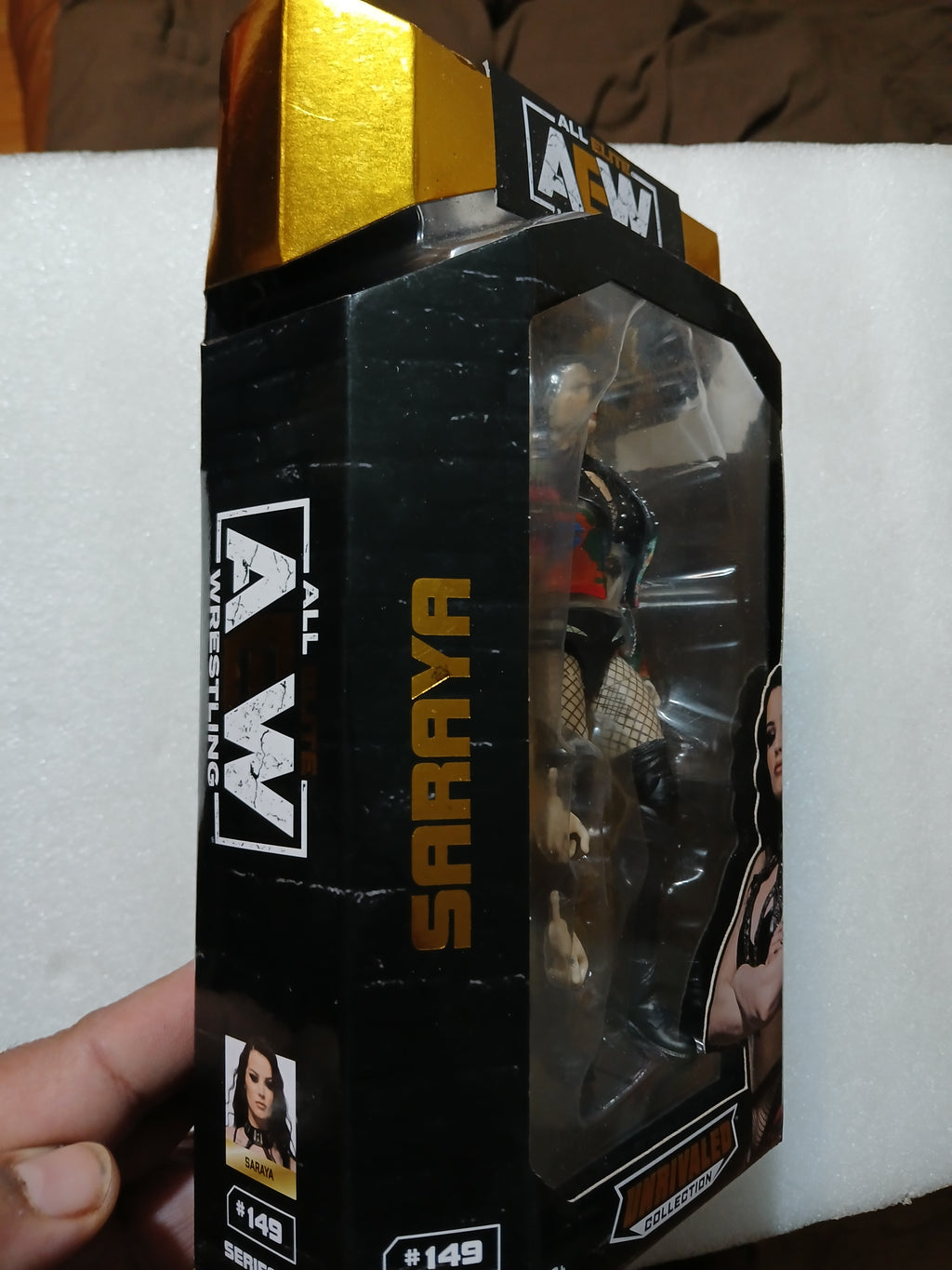 AEW Jazwares Saraya Unrivaled Collection Series 15 action figure #149