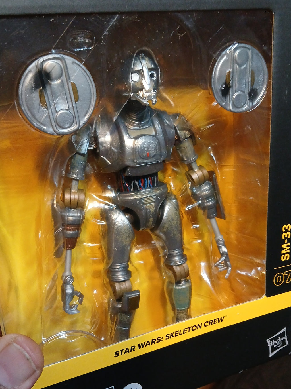 Star Wars the Black Series Star Wars Skeleton Crew 07 SM-33 collectible figure