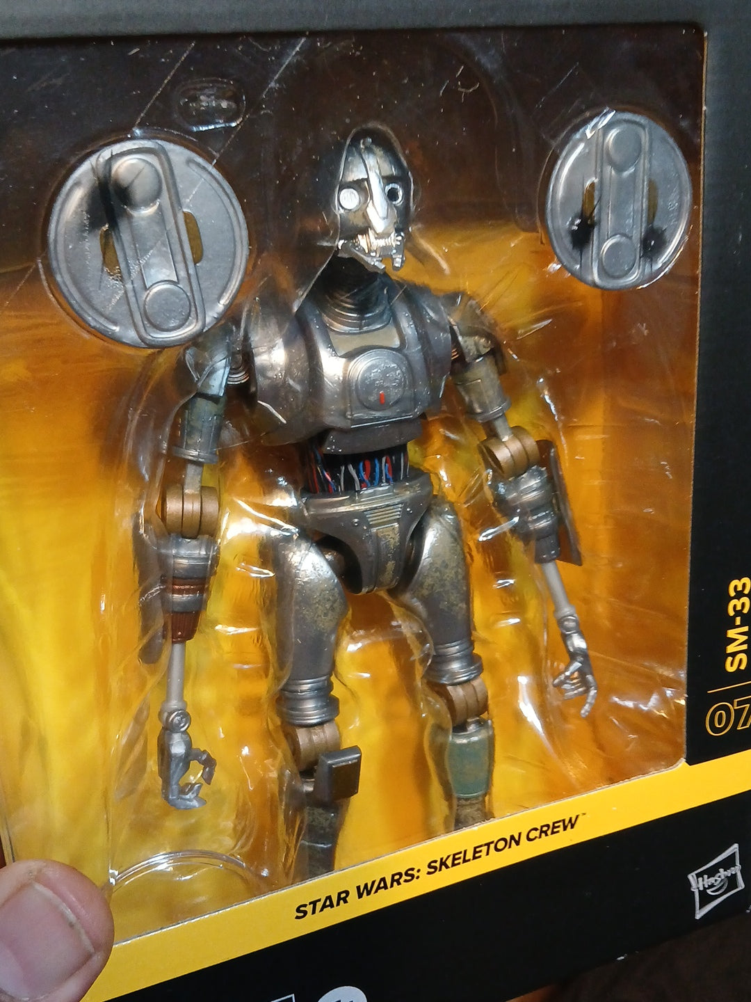 Star Wars the Black Series Star Wars Skeleton Crew 07 SM-33 collectible figure