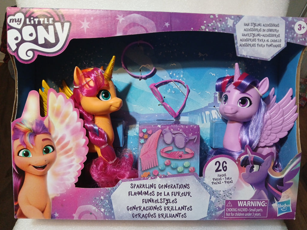 My Little Pony 26 piece set with figures and accessories