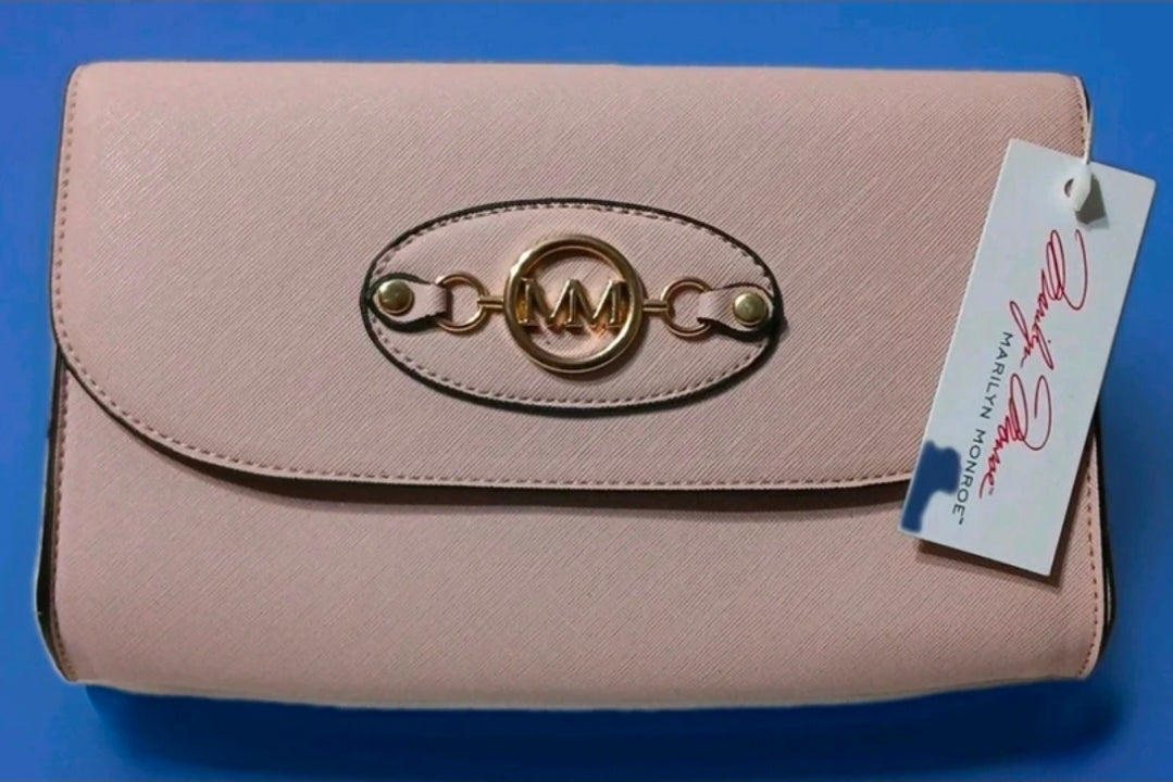 Marilyn Monroe Vintage Women’s Clutch Purse Handbag Pink New With Tags
