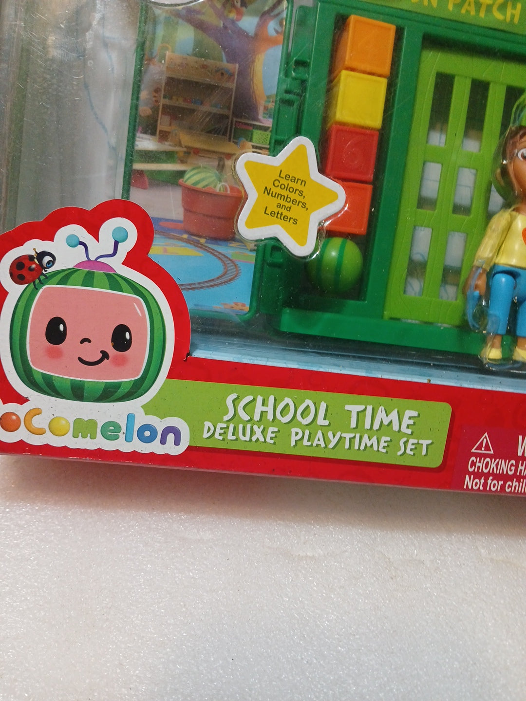 Cocomelon School Play Time Deluxe playset 8 Piece New In Box