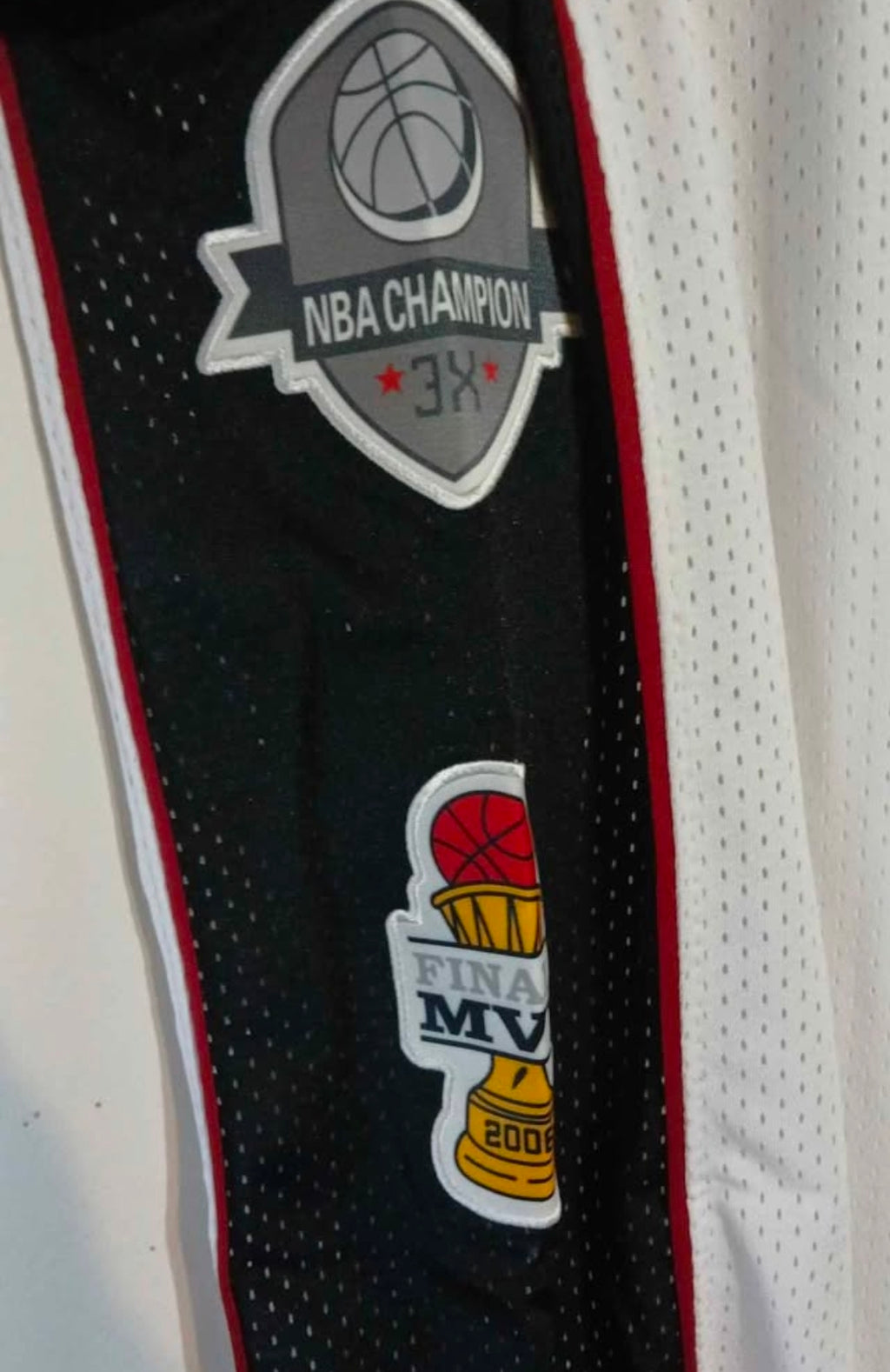 MITCHELL  & NESS Miami Heat Dwyane Wade Hall of Fame 75th anniversary Authentic jersey size large