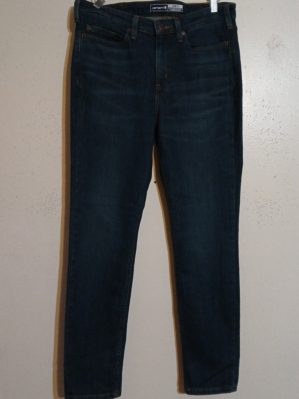 Carhartt Rugged Flex Slim Fit Tapered Women's Jeans Size 10 Regular