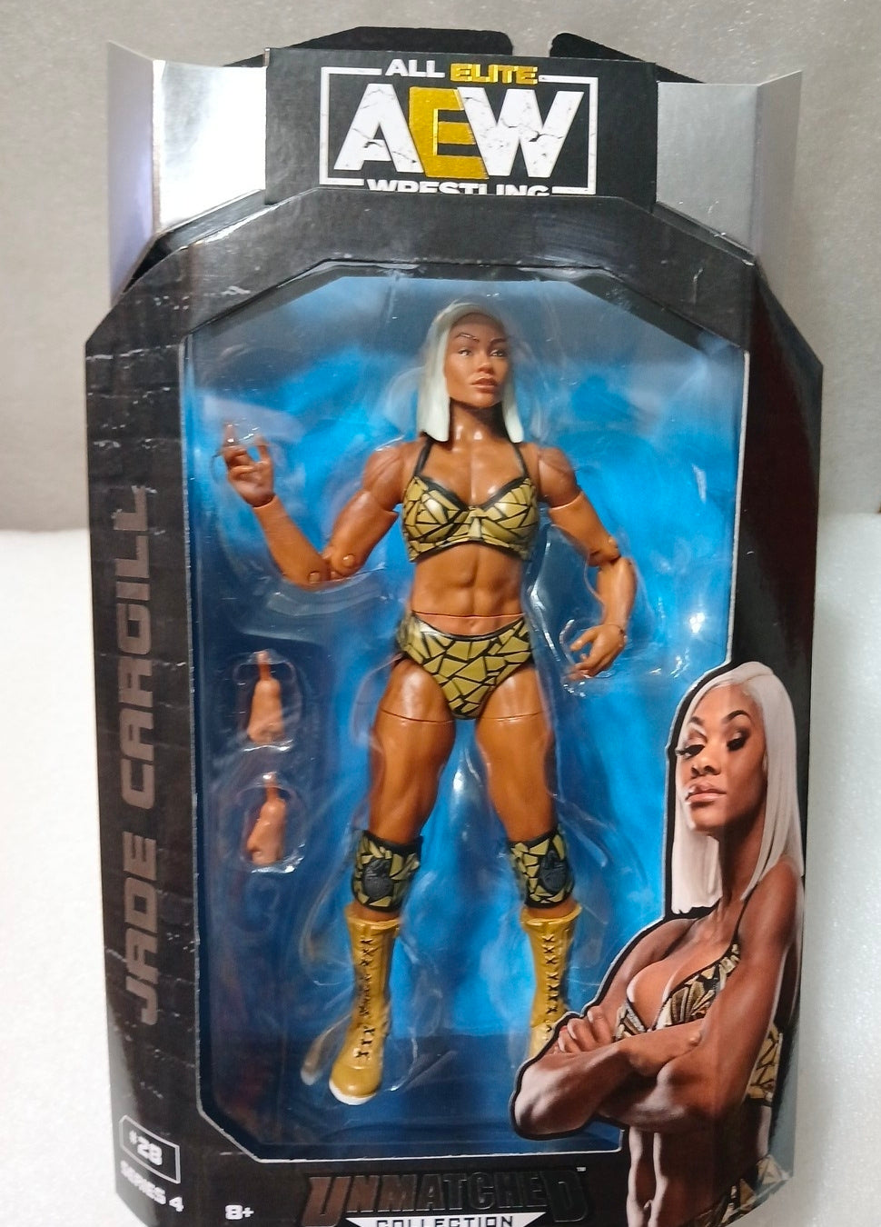 AEW JADE CARGILL Unmatched Series 4 #28 Jazwares Wrestling Action Figure/WWE