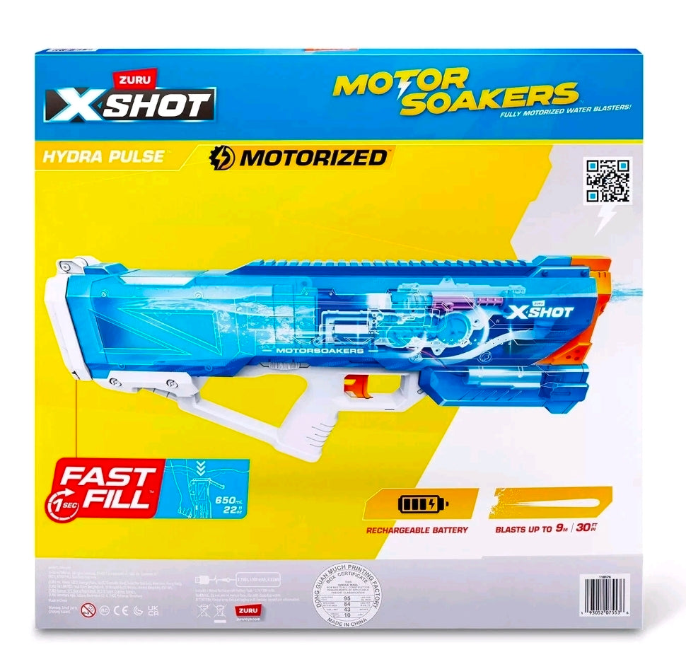 ZURU X Shot motorized motor Soaker fully motorized water gun 2 Pack
