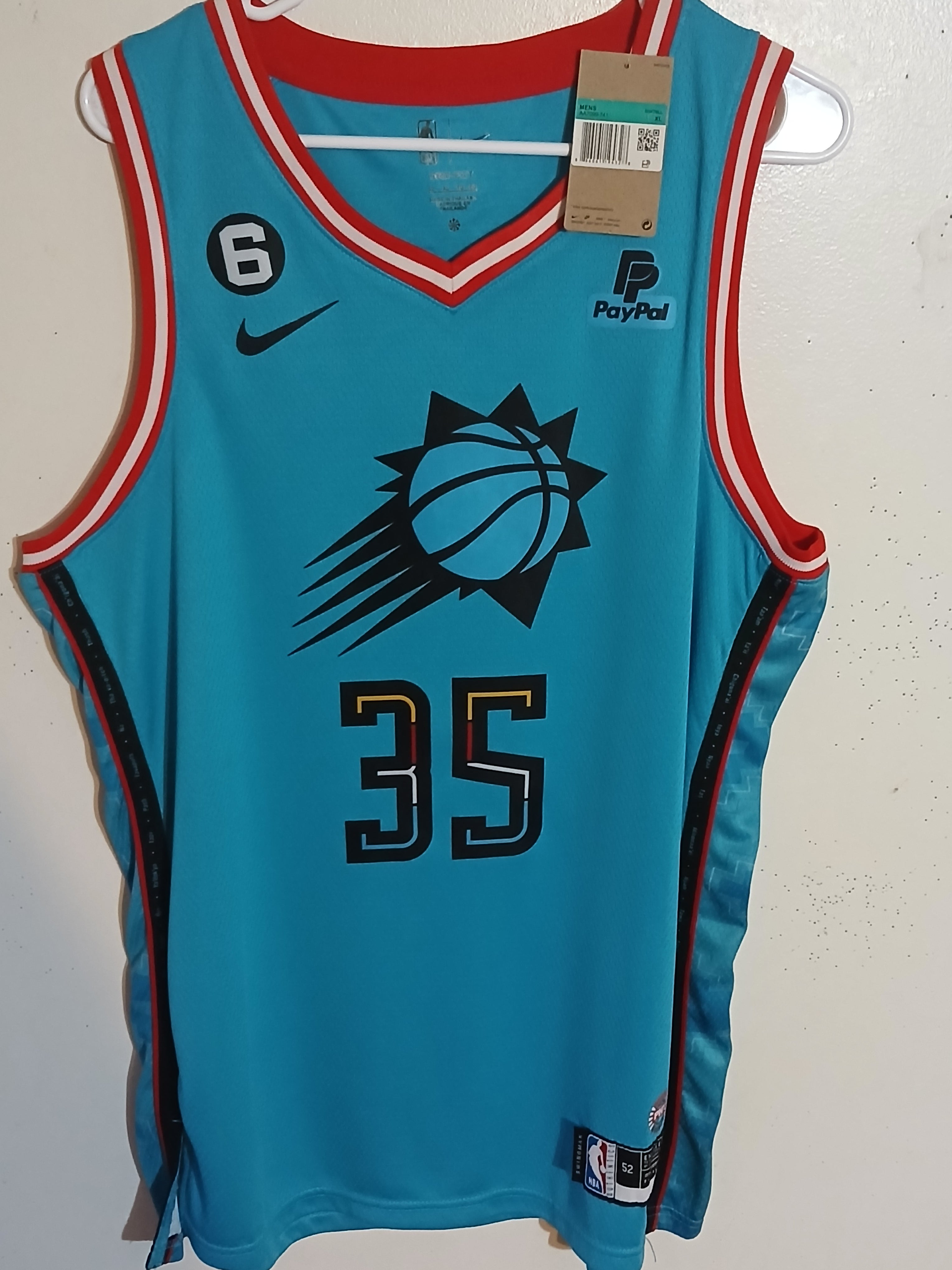 Nike Kevin Durant Phoenix Suns Swing Man Jersey size XL