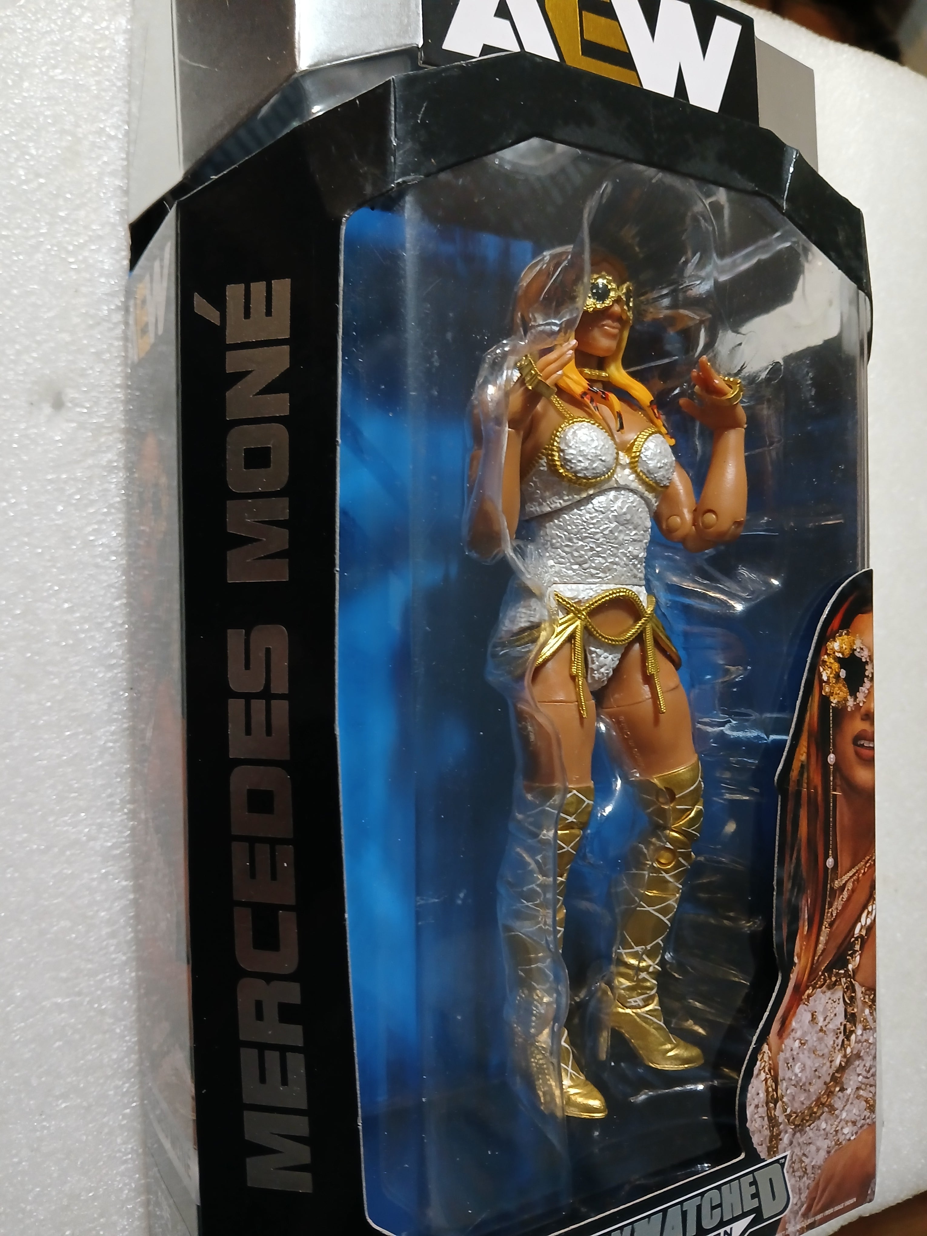 AEW Jazwares Mercedes Unrivaled Collection Series 12 action figure