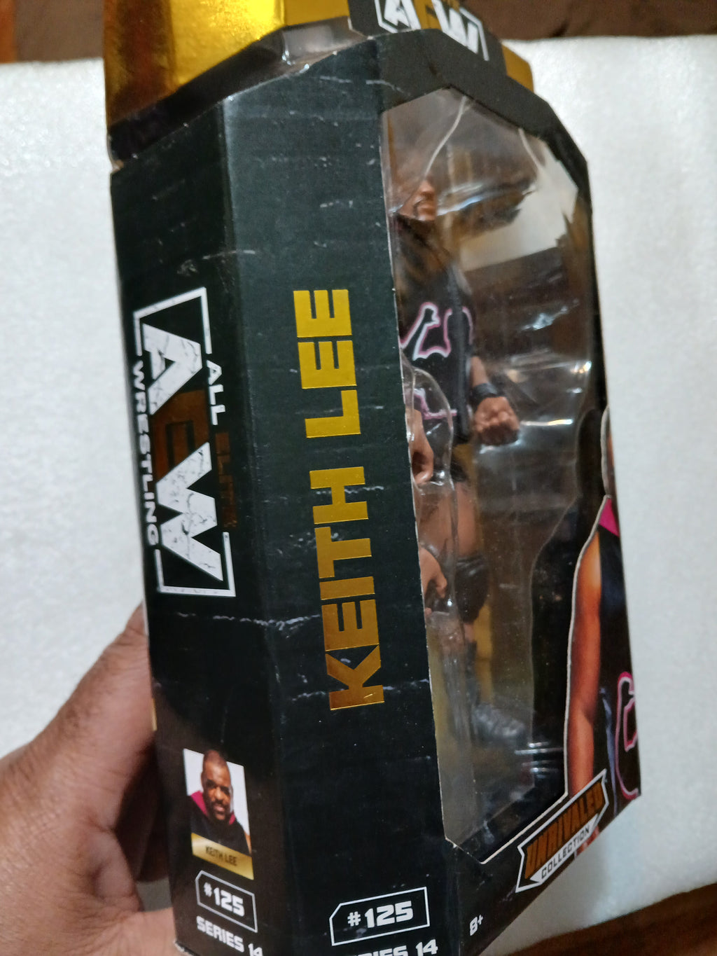 AEW Jazwares Keith Lee Unrivaled Collection Series 14 action figure