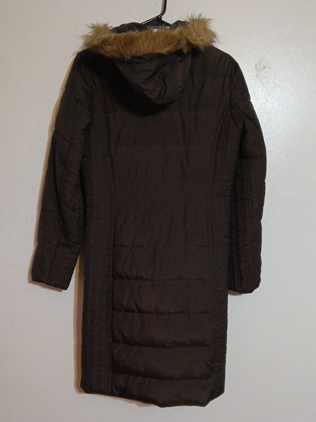 Style & Co. Woman's Jacket With Hoodie Color Brown Size S