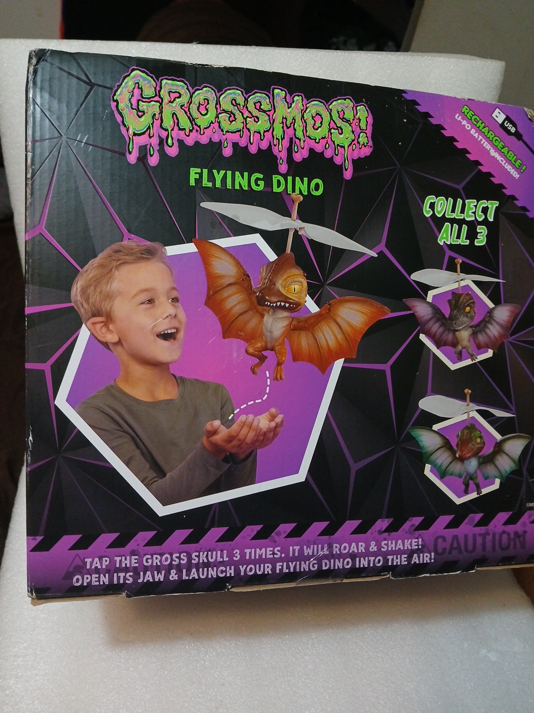 Grossmos Flying Dino Toy Band new