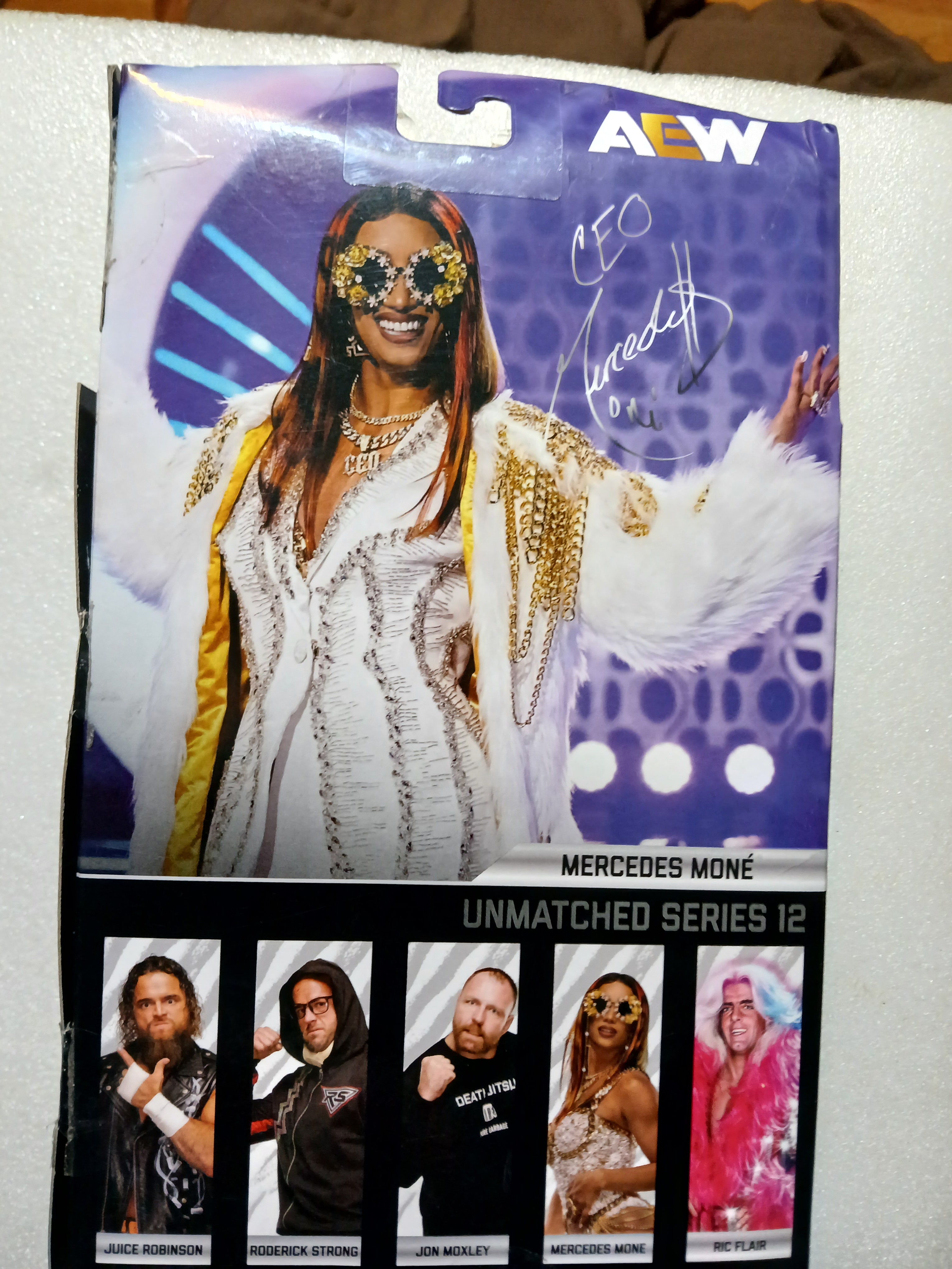 AEW Jazwares Mercedes Unrivaled Collection Series 12 action figure