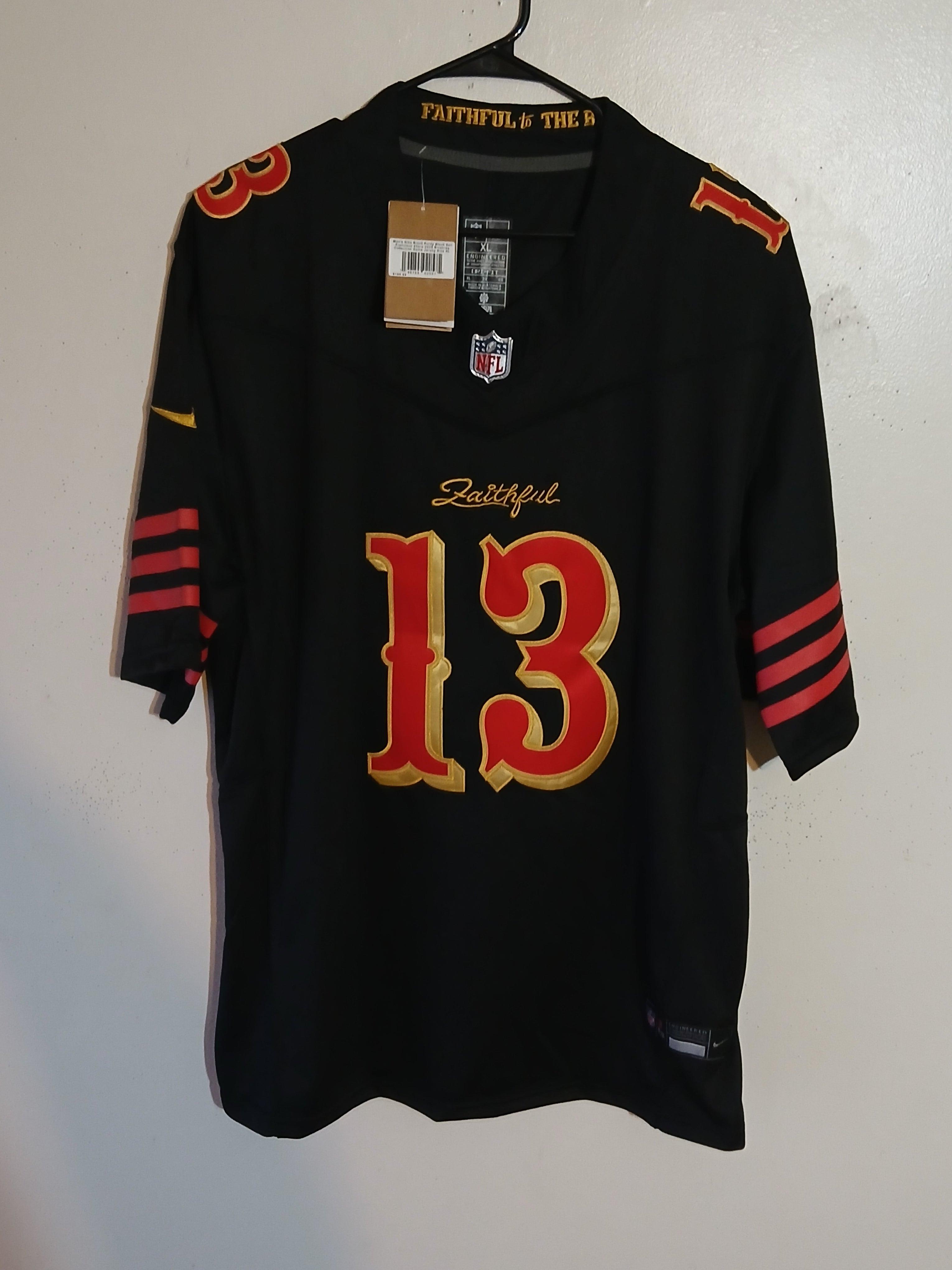Nike San Francisco 49ers Brock party 2025 Rivals collection Jersey size XL