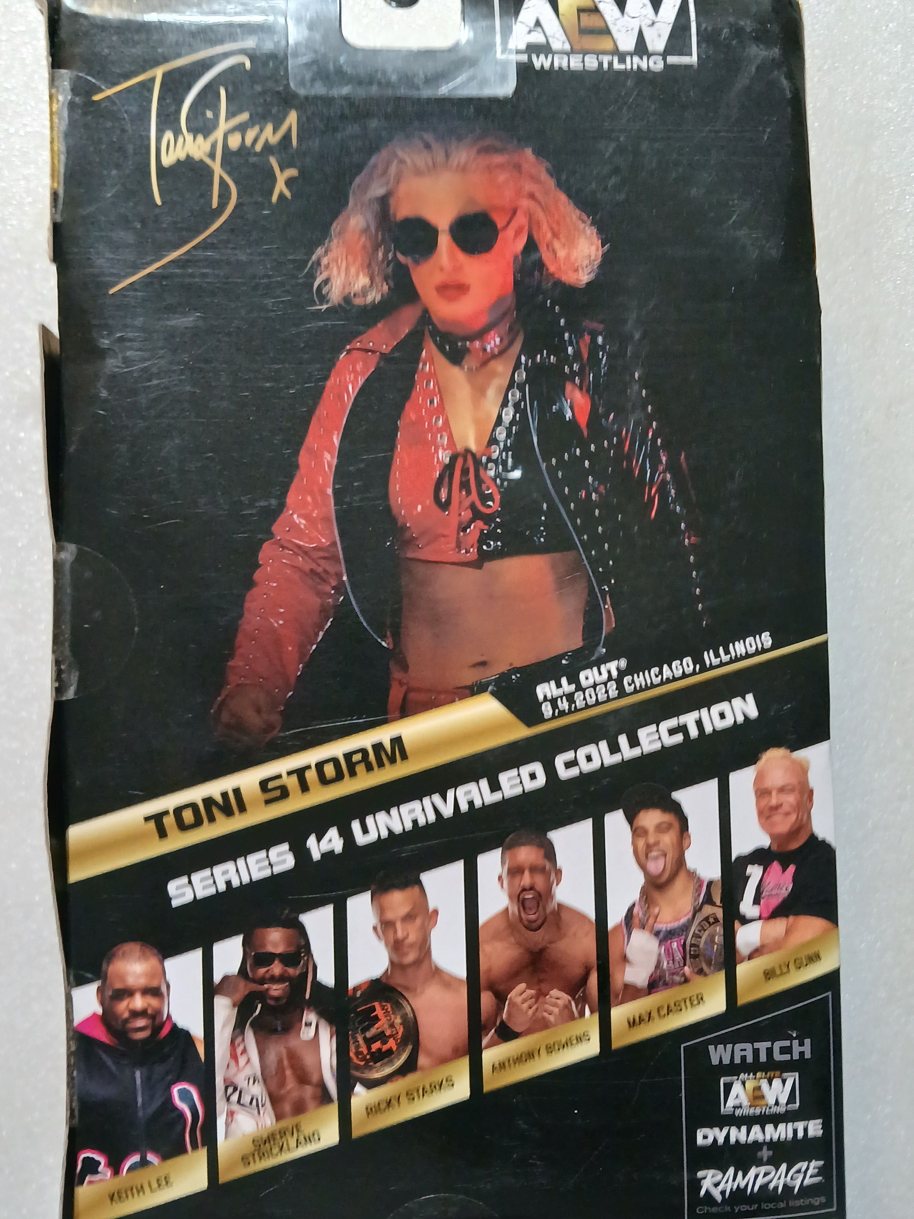 Toni Storm Jazwares AEW Unrivaled Collection Series 14 action figure
