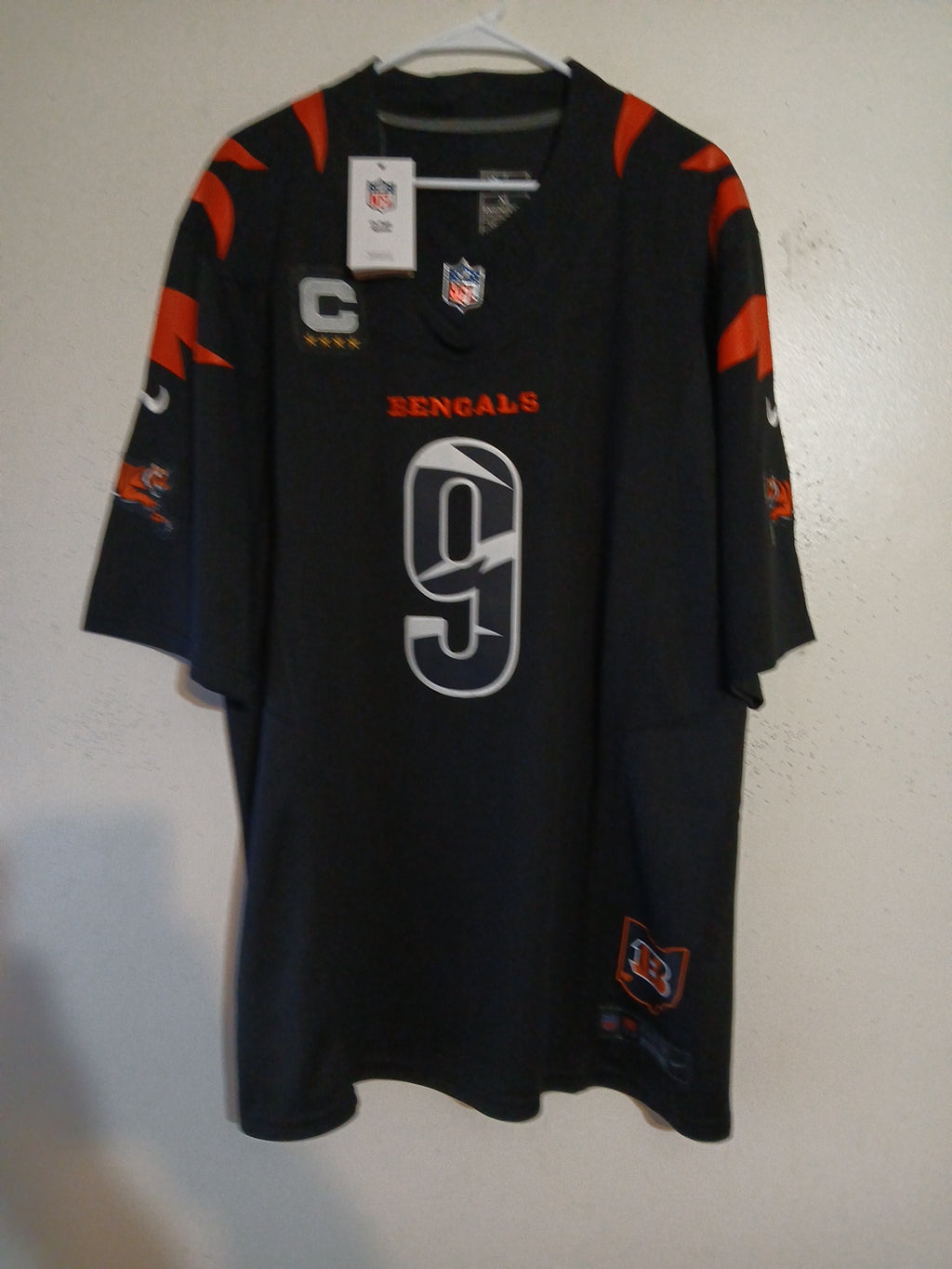 Nike Cincinnati Bengals Joe Burrow Vapor F.U.S.E Jersey