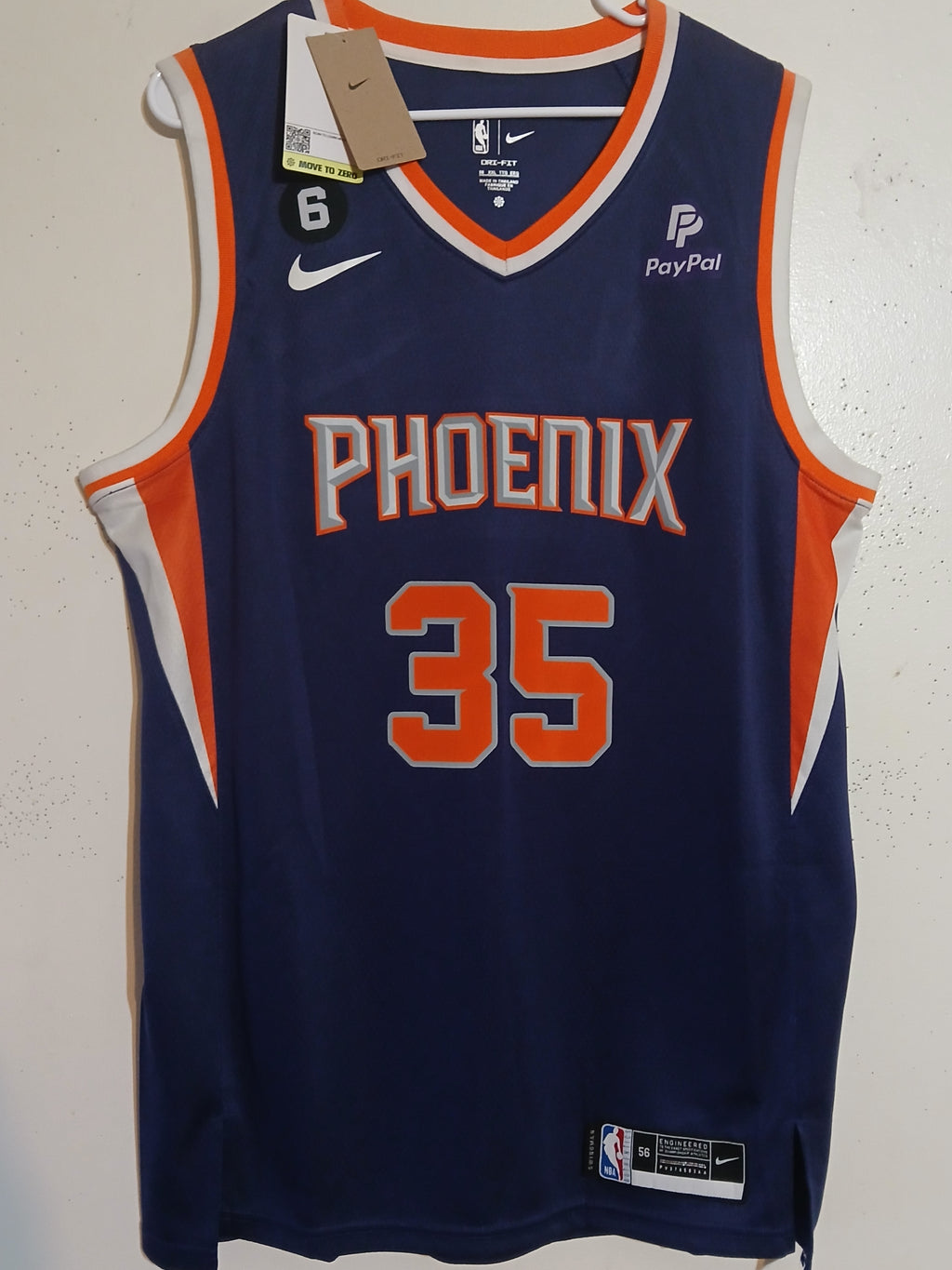 Nike Kevin Durant Phoenix Suns Swing Man jersey size XXL