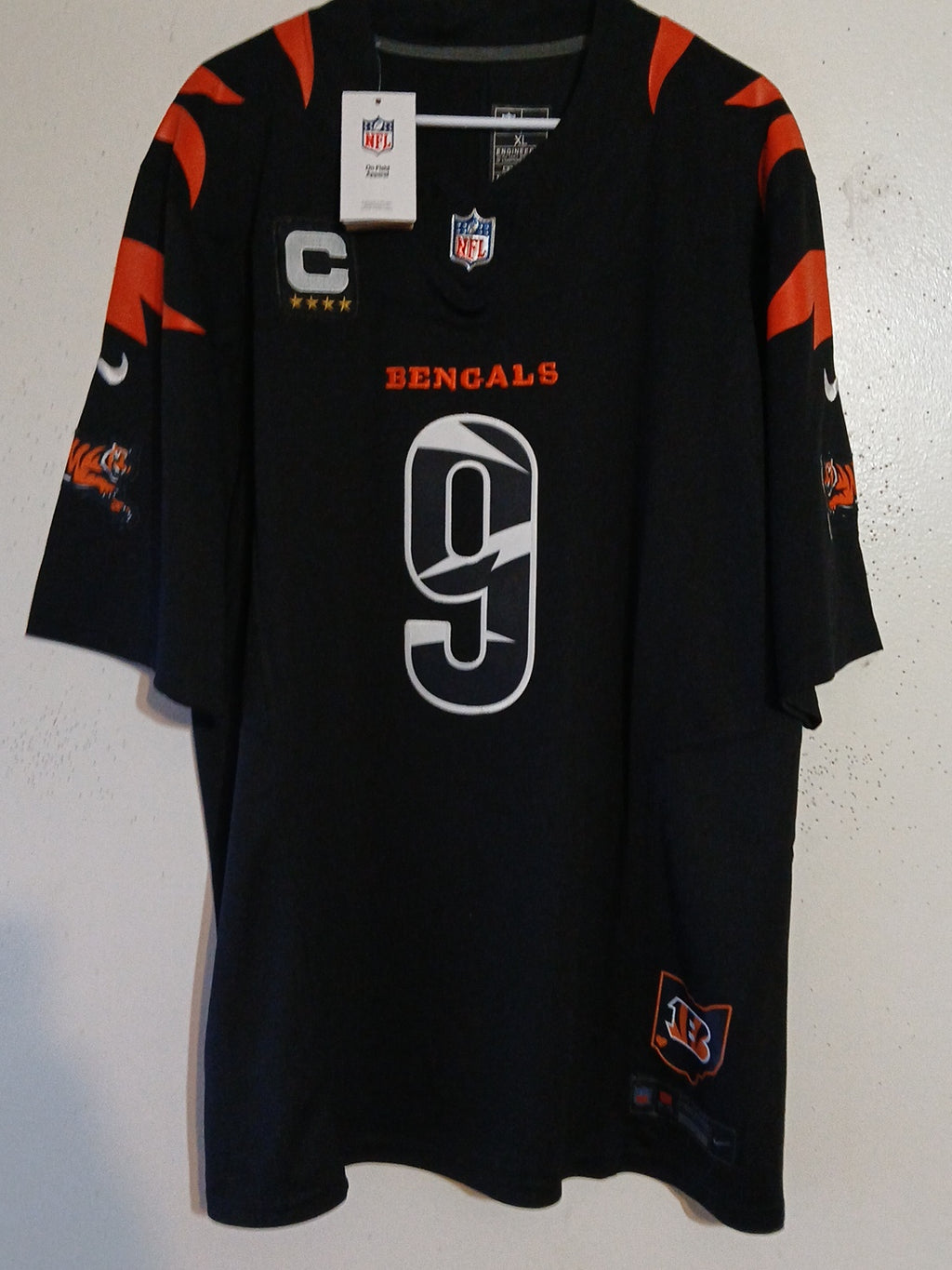 Nike Cincinnati Bengals Joe Burrow Vapor F.U.S.E Jersey