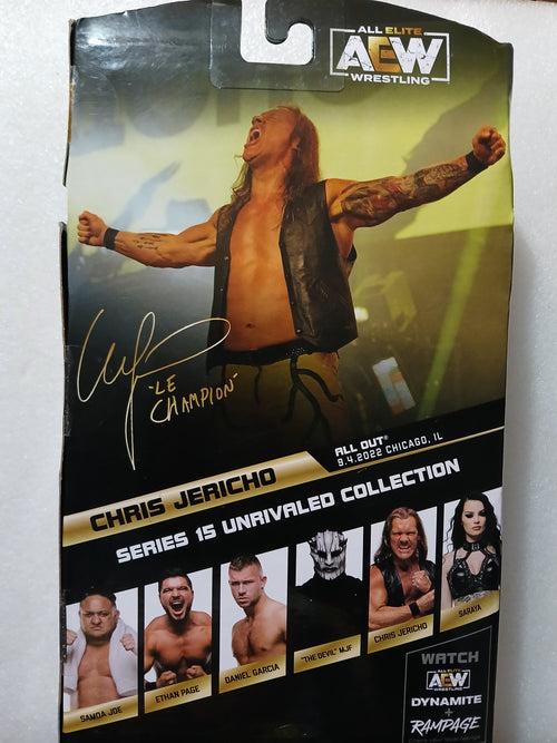 Chris Jericho AEW Unrivaled Collection Series 15 action figure