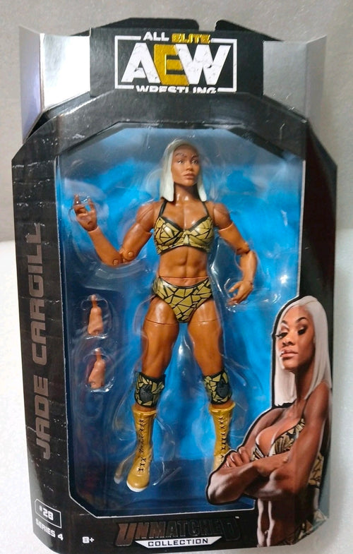 AEW JADE CARGILL Unmatched Series 4 #28 Jazwares Wrestling Action Figure/WWE