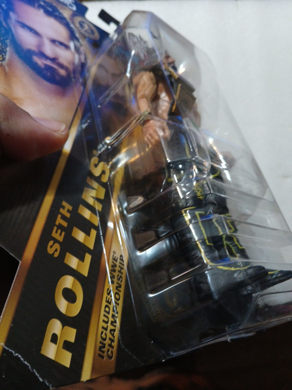 WWE Night of Champion Seth Rollins Champion figure with belt new sealed