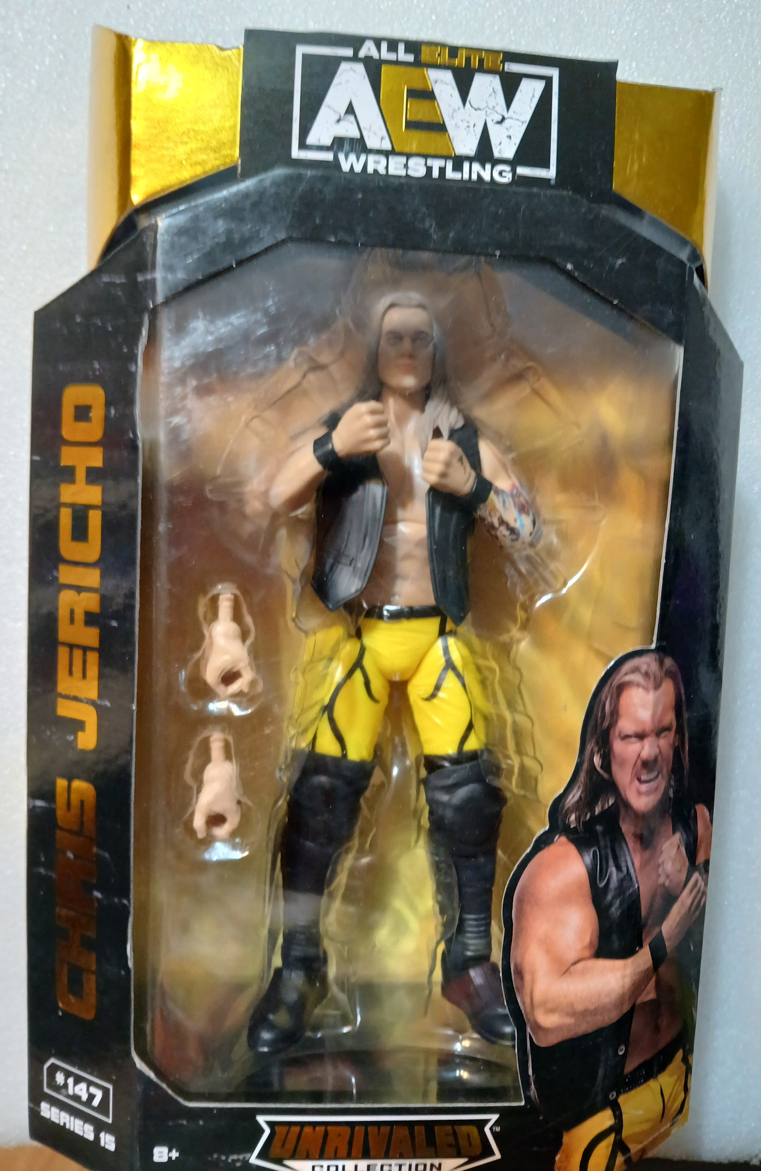 Chris Jericho AEW Unrivaled Collection Series 15 action figure