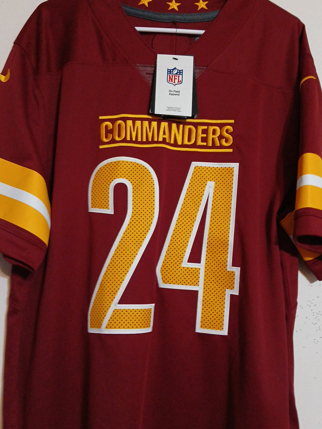 Nike Washington commanders Gibson NFL jersey