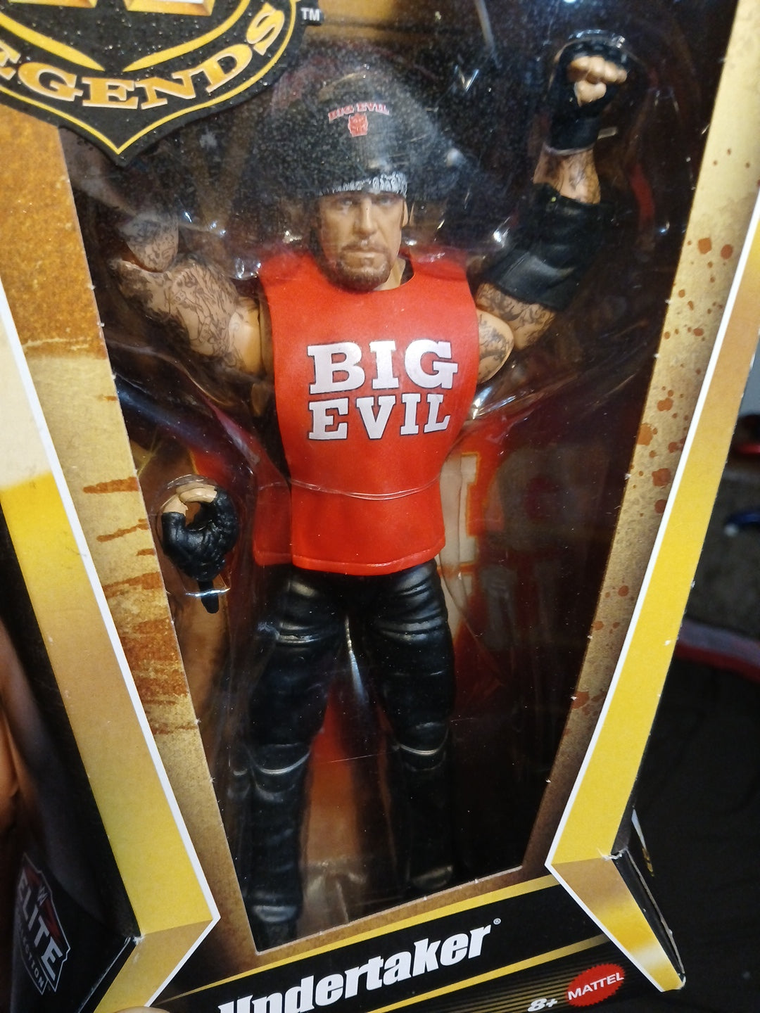 WWE Legends Hall of Fame vintage figure Undertaker collectible