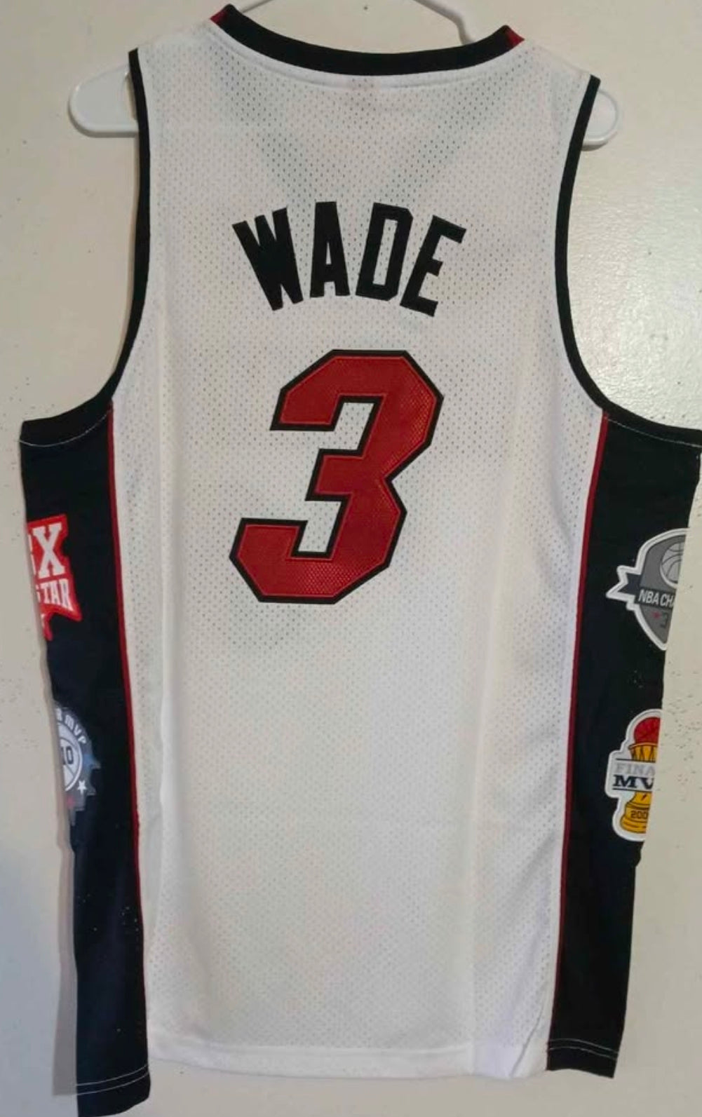 MITCHELL  & NESS Miami Heat Dwyane Wade Hall of Fame 75th anniversary Authentic jersey size large
