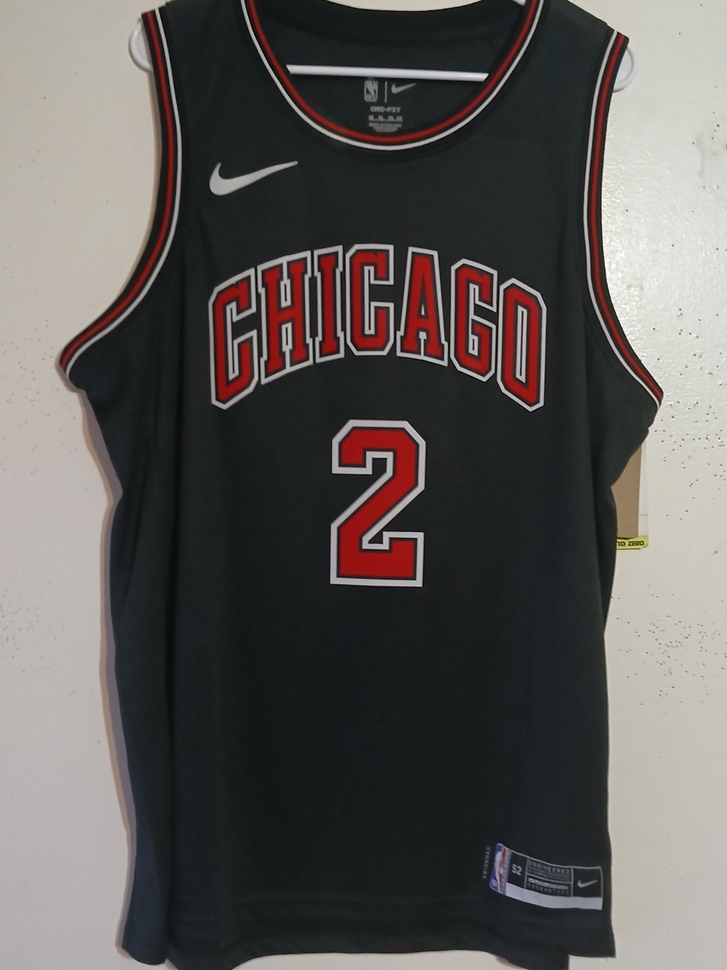 Nike Chicago Bulls Lonzo Ball SwingMan Jersey size XL