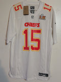 Nike Kansas City Chiefs Patrick Mahomes Super Bowl White Jersey size M