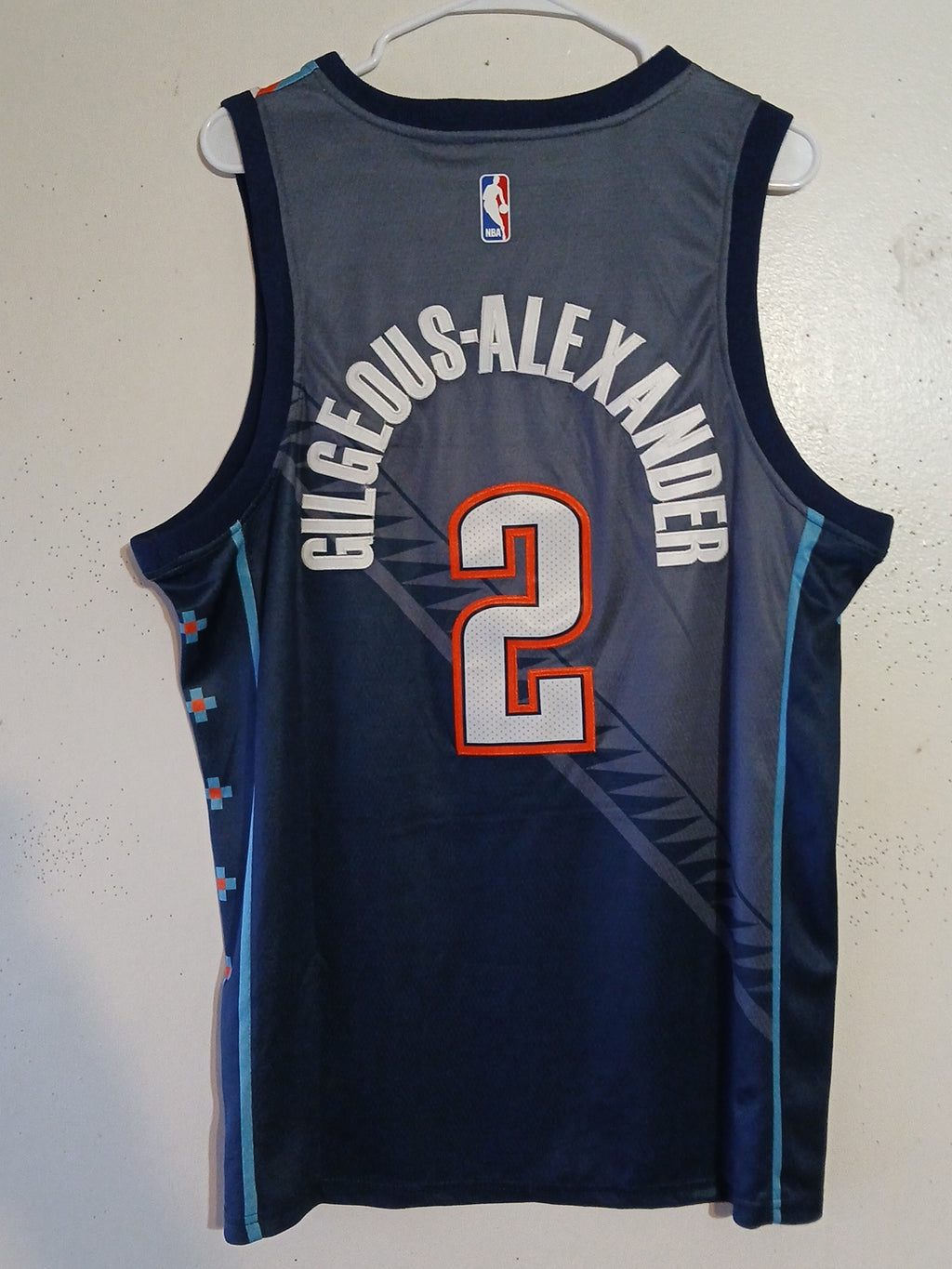 Nike Oklahoma city Thunder Shai Gilgeous-Alexander 2025-26 Authentic  Jersey Size Large