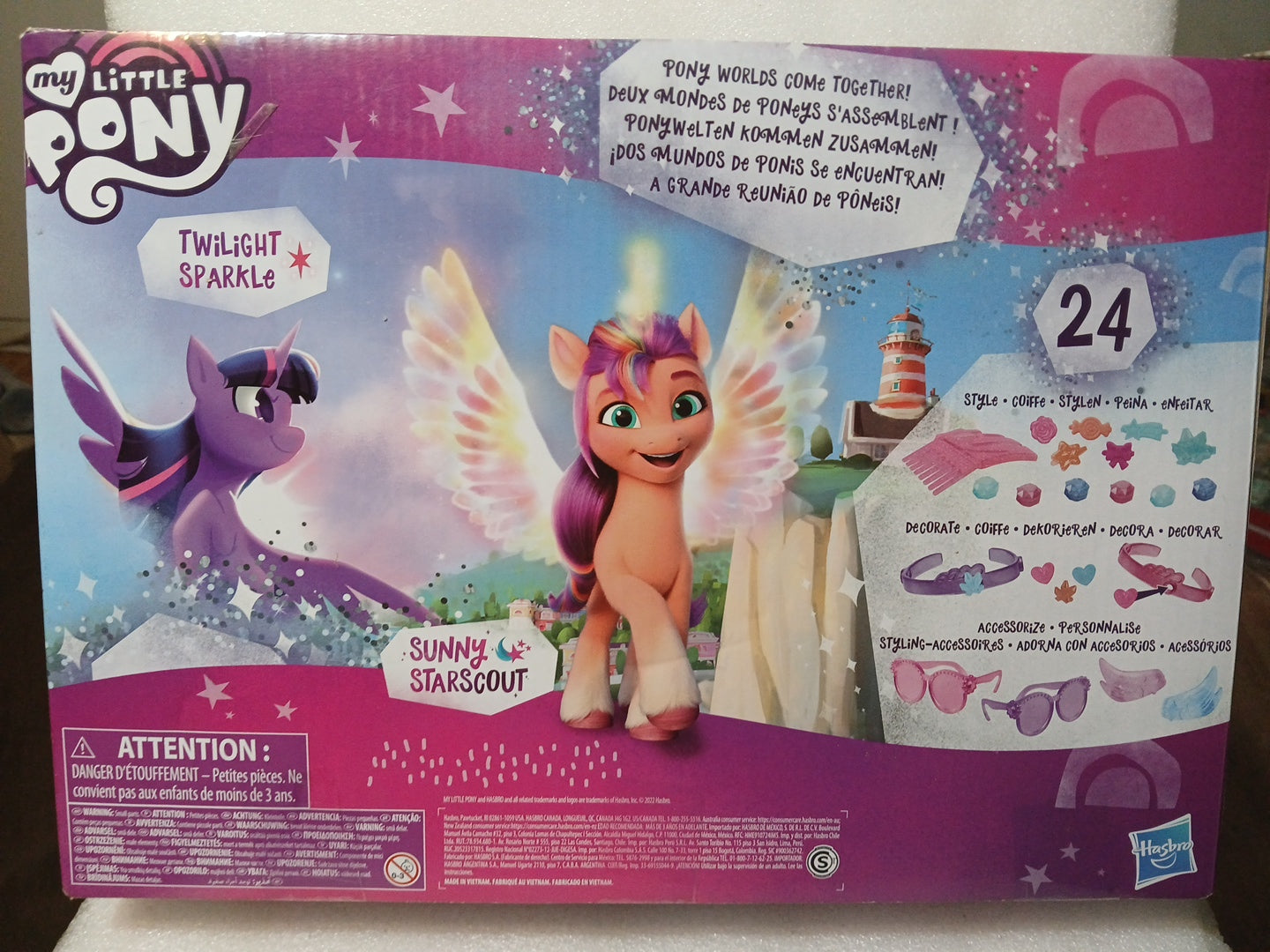 My Little Pony 26 piece set with figures and accessories