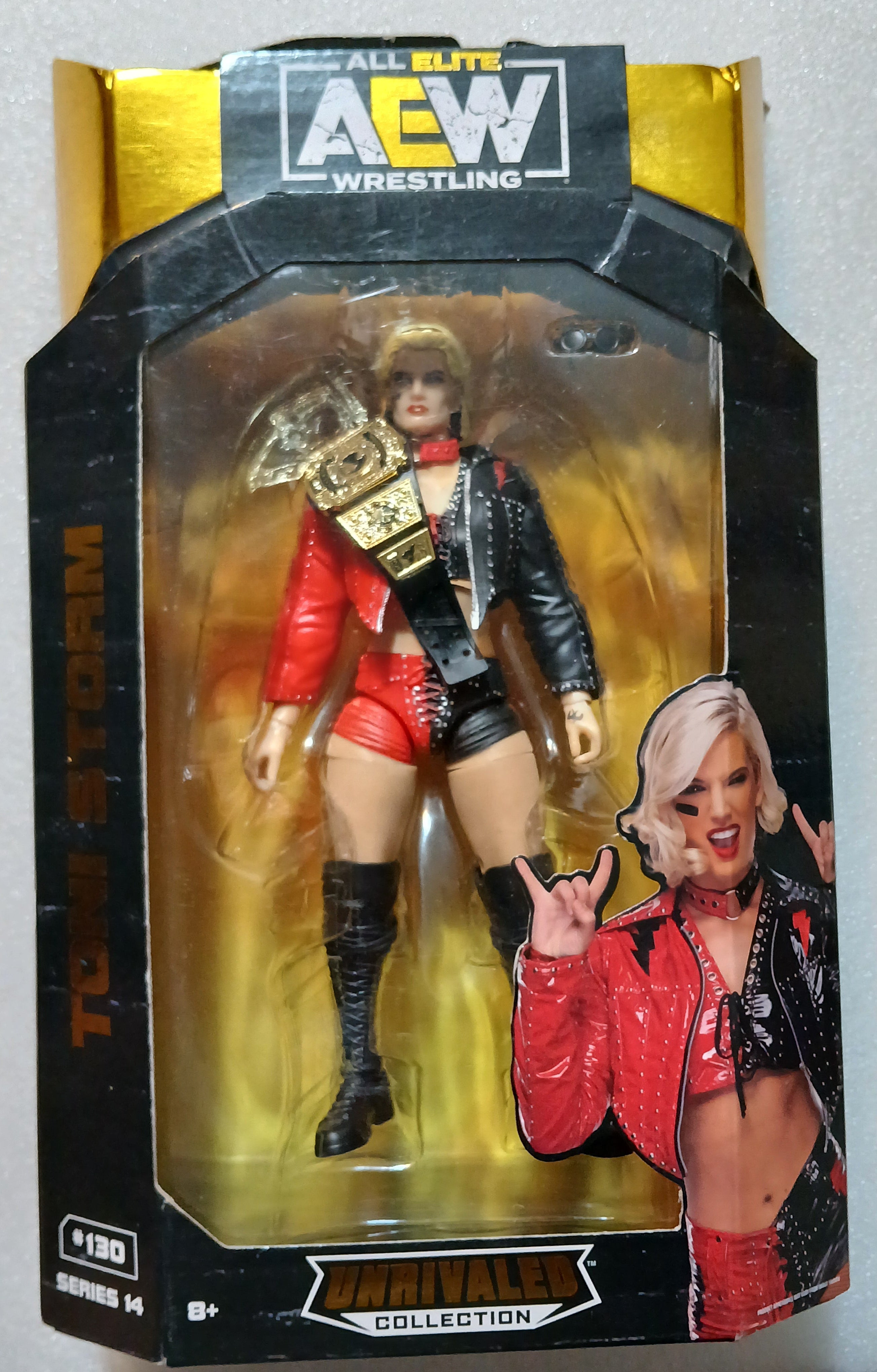 Toni Storm Jazwares AEW Unrivaled Collection Series 14 action figure