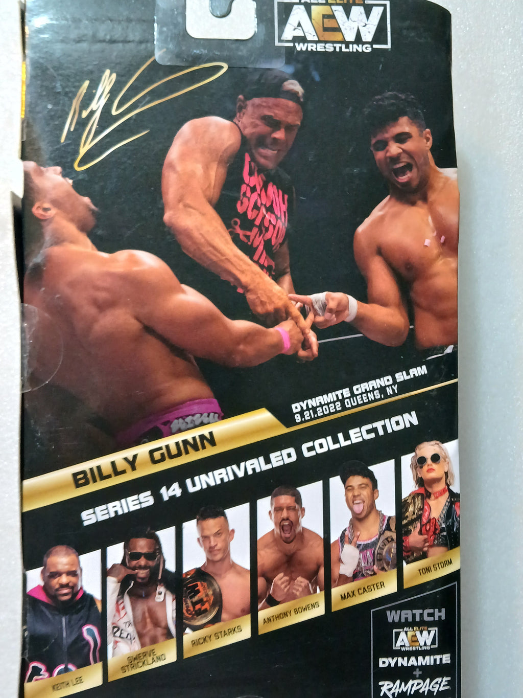 Jazwares AEW Billy Gunn Unrivaled Collection Series 14 action figure