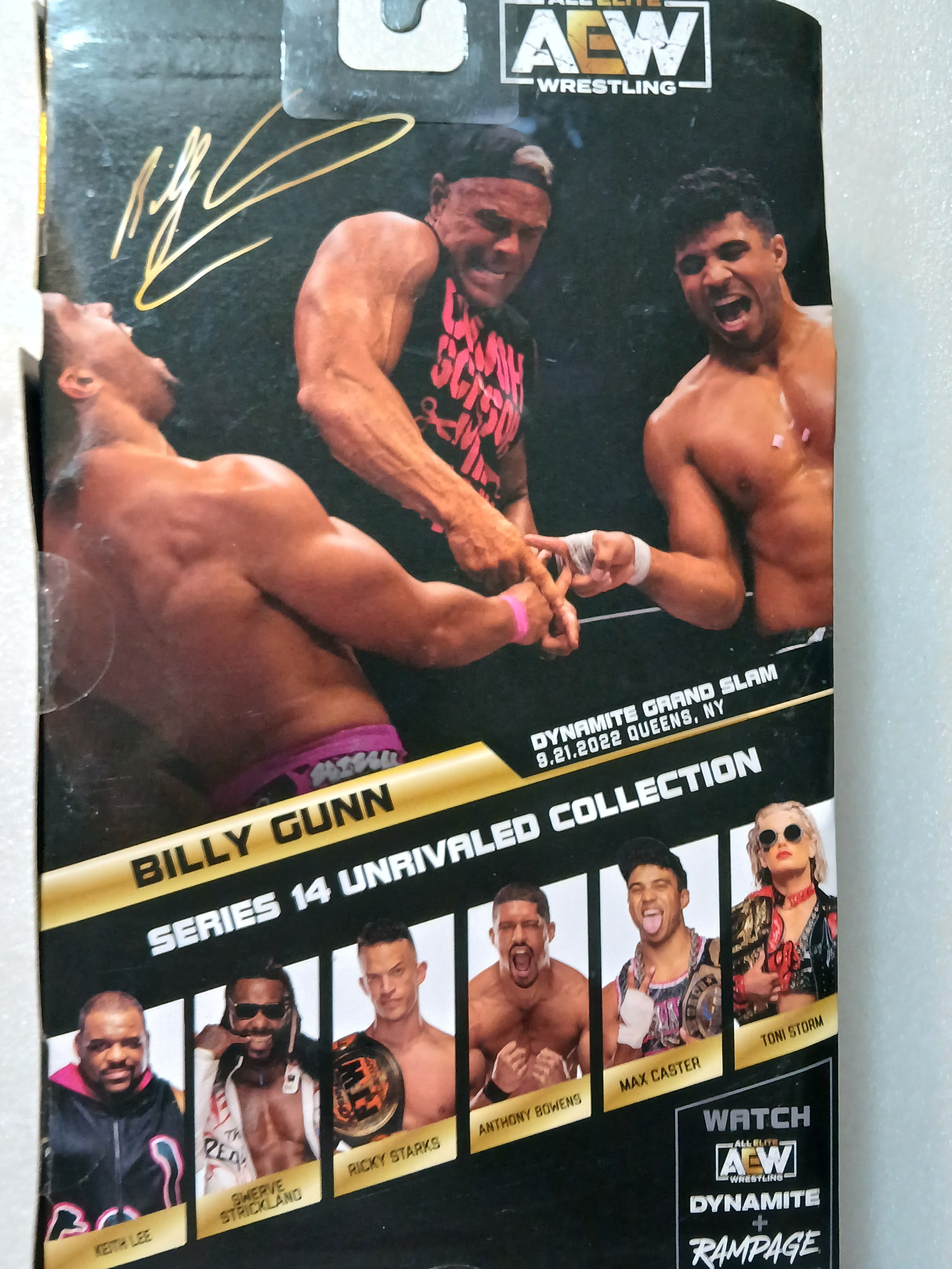 Jazwares AEW Billy Gunn Unrivaled Collection Series 14 action figure