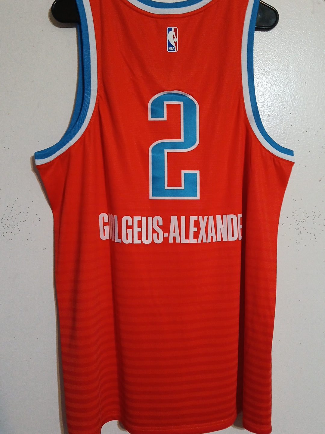Nike Oklahoma city Jordan Shai Gilgeous-Alexander SwingMan Jersey Large