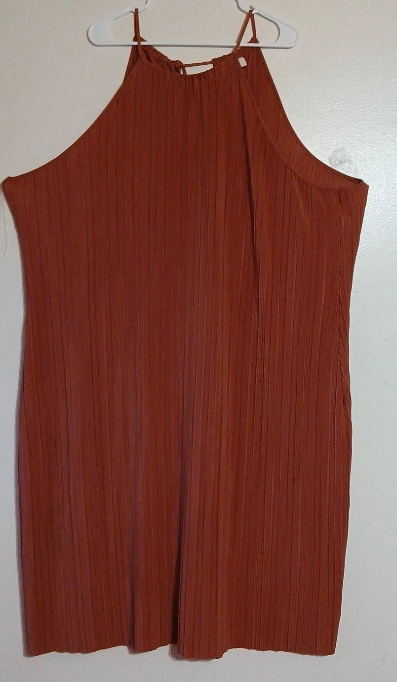 A New Day NWT Woman's Casual Cocktail Midi Dress Plus New With Tag Size 4X