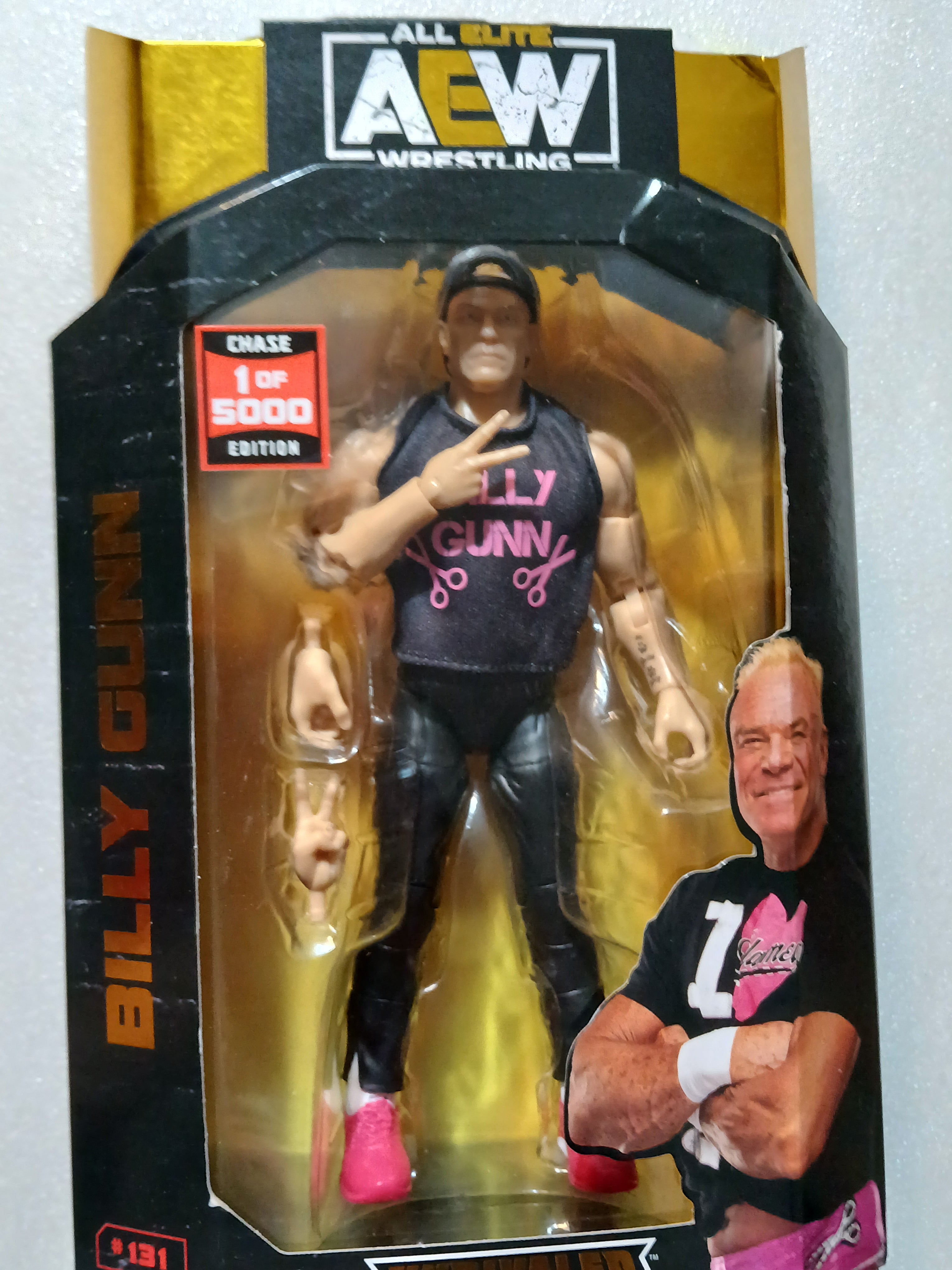 Jazwares AEW Billy Gunn Unrivaled Collection Series 14 action figure