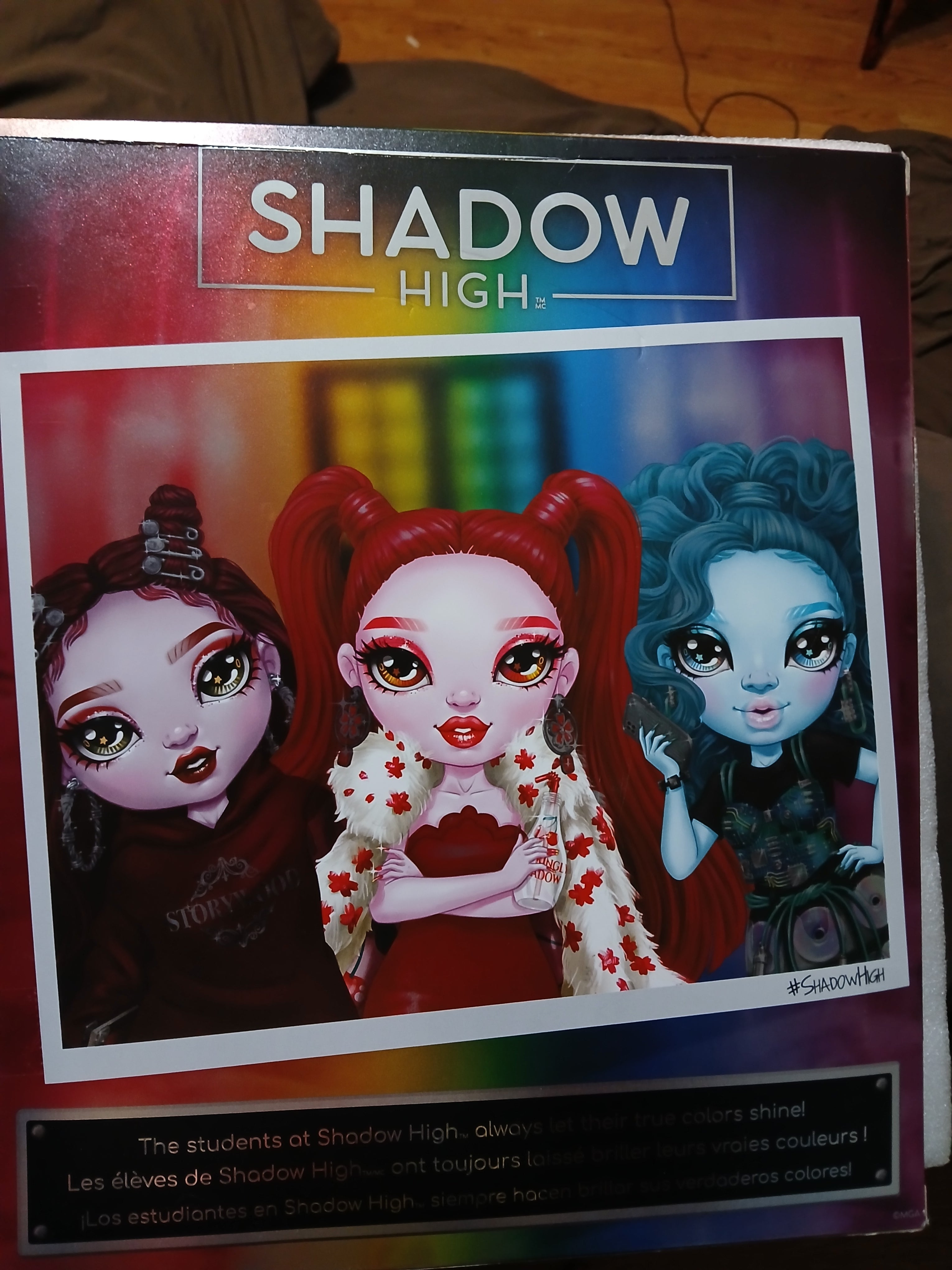 Shadow High Doll Set Let Your Colors Shine