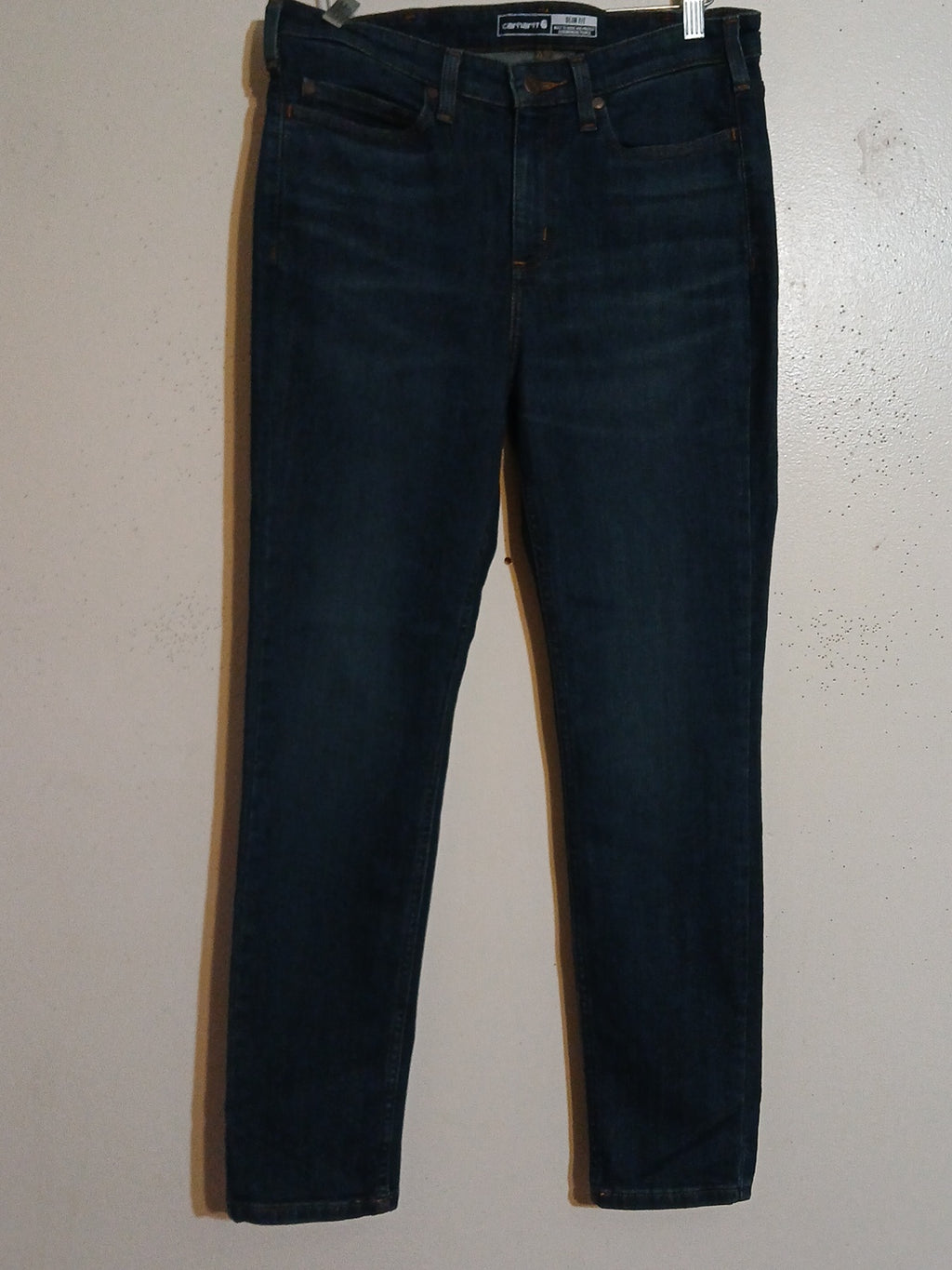Carhartt Rugged Flex Slim Fit Tapered Women's Jeans Size 10 Regular