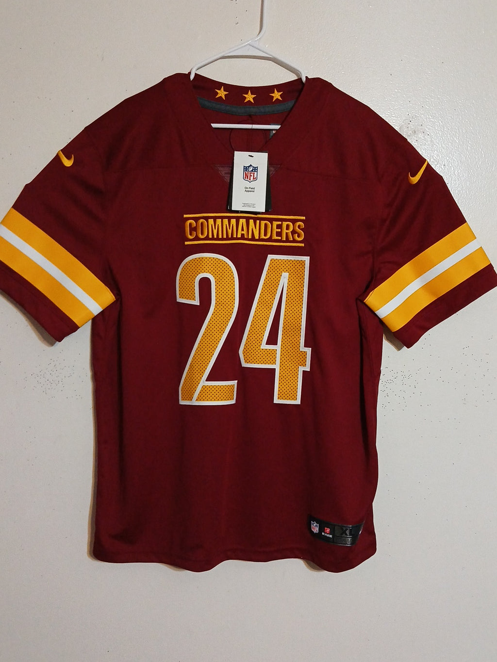 Nike Washington commanders Gibson NFL jersey